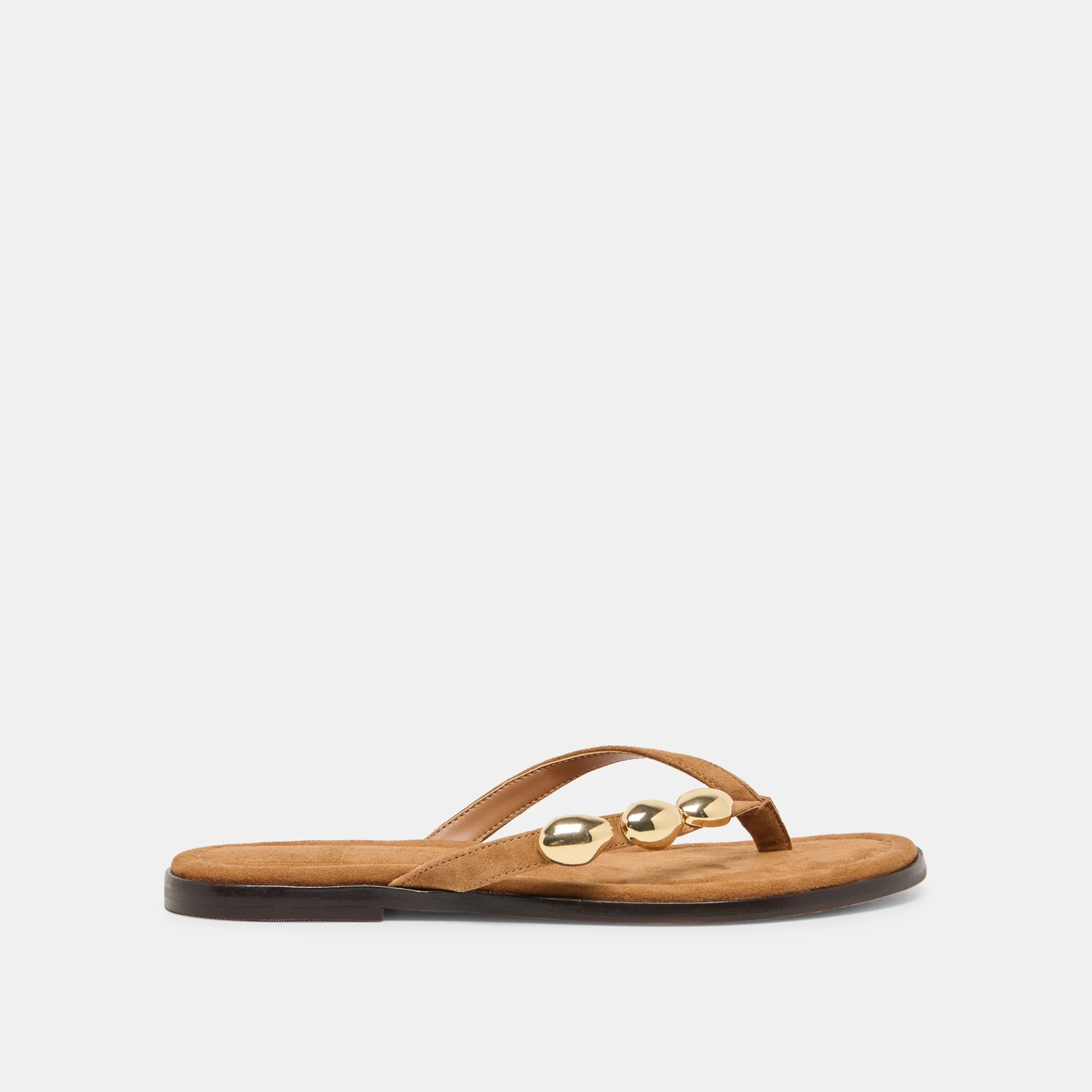 JUNY SANDALS TEAK SUEDE - 1