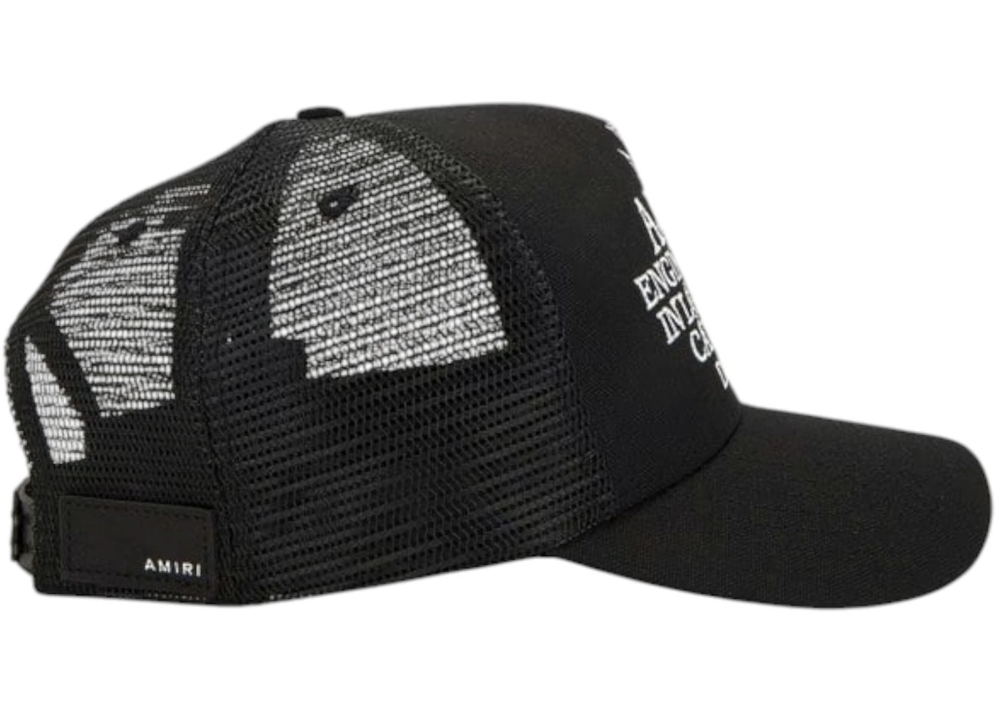 AMIRI Pegasus Trucker Hat Black - 2