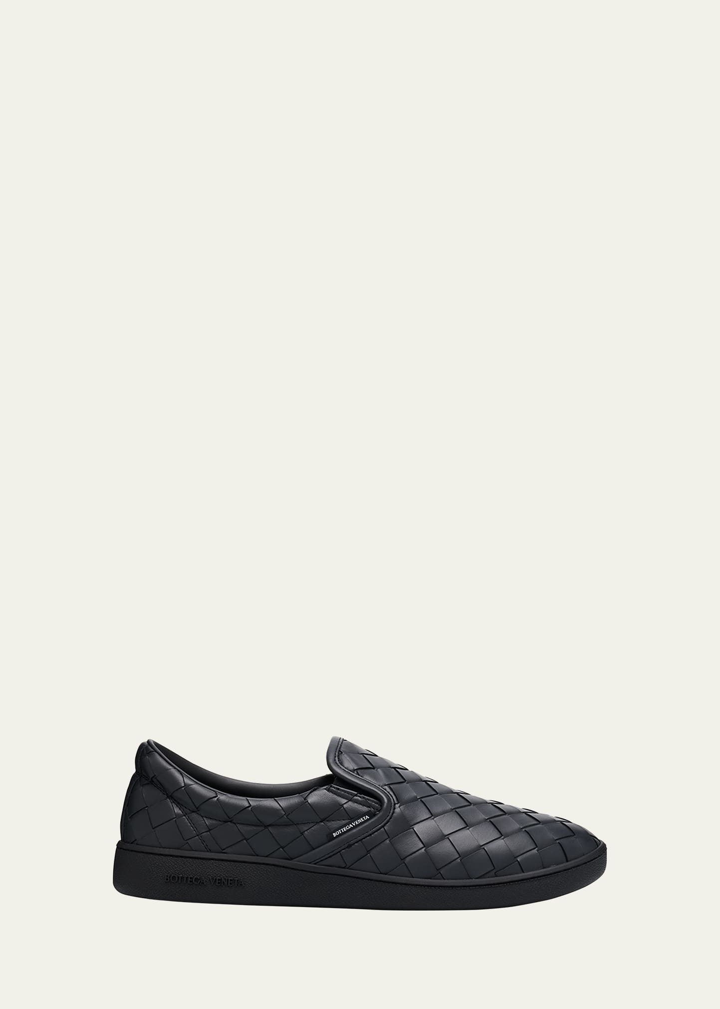 Men's Sawyer Intrecciato Leather Slip-On Sneakers - 1