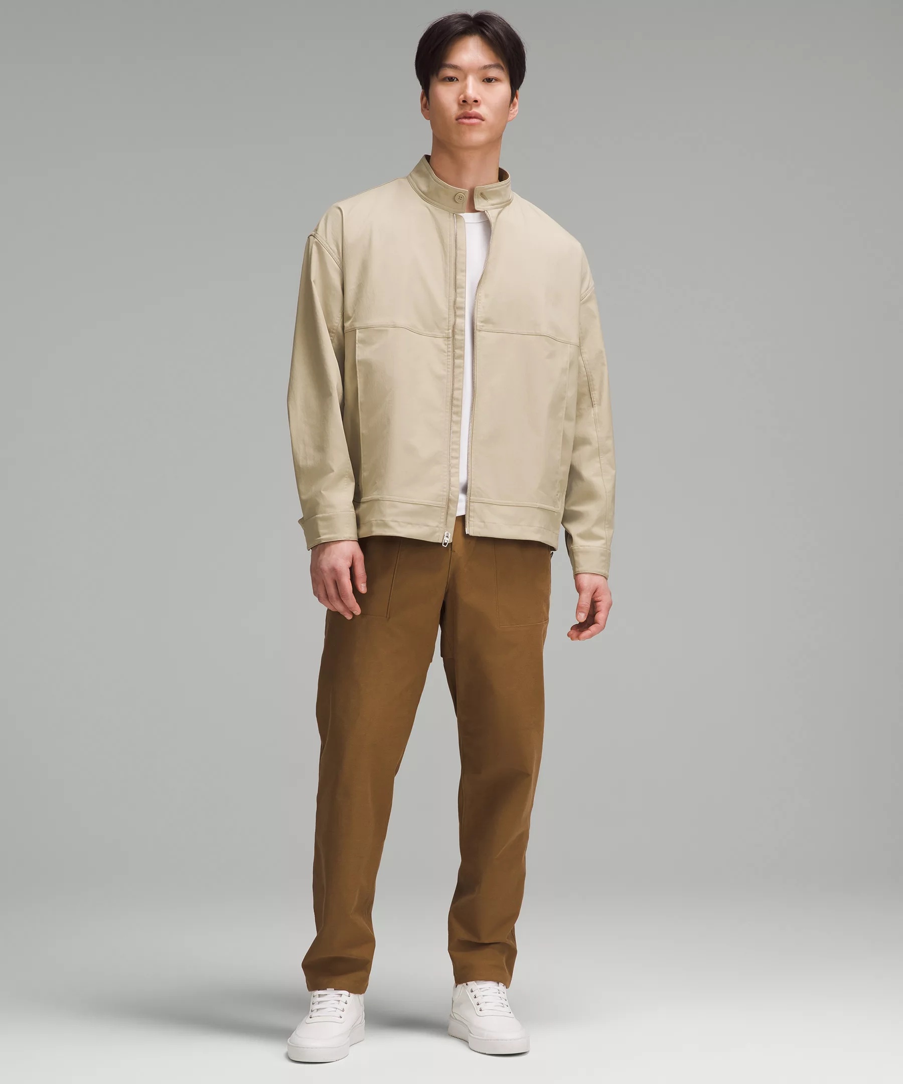 Smooth Twill Full-Zip Jacket - 2