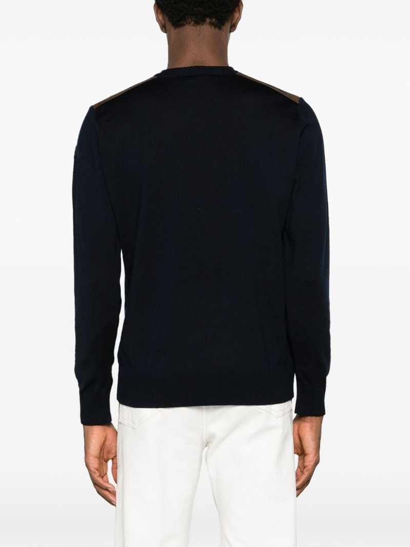 crew-neck virgin wool jumper 4