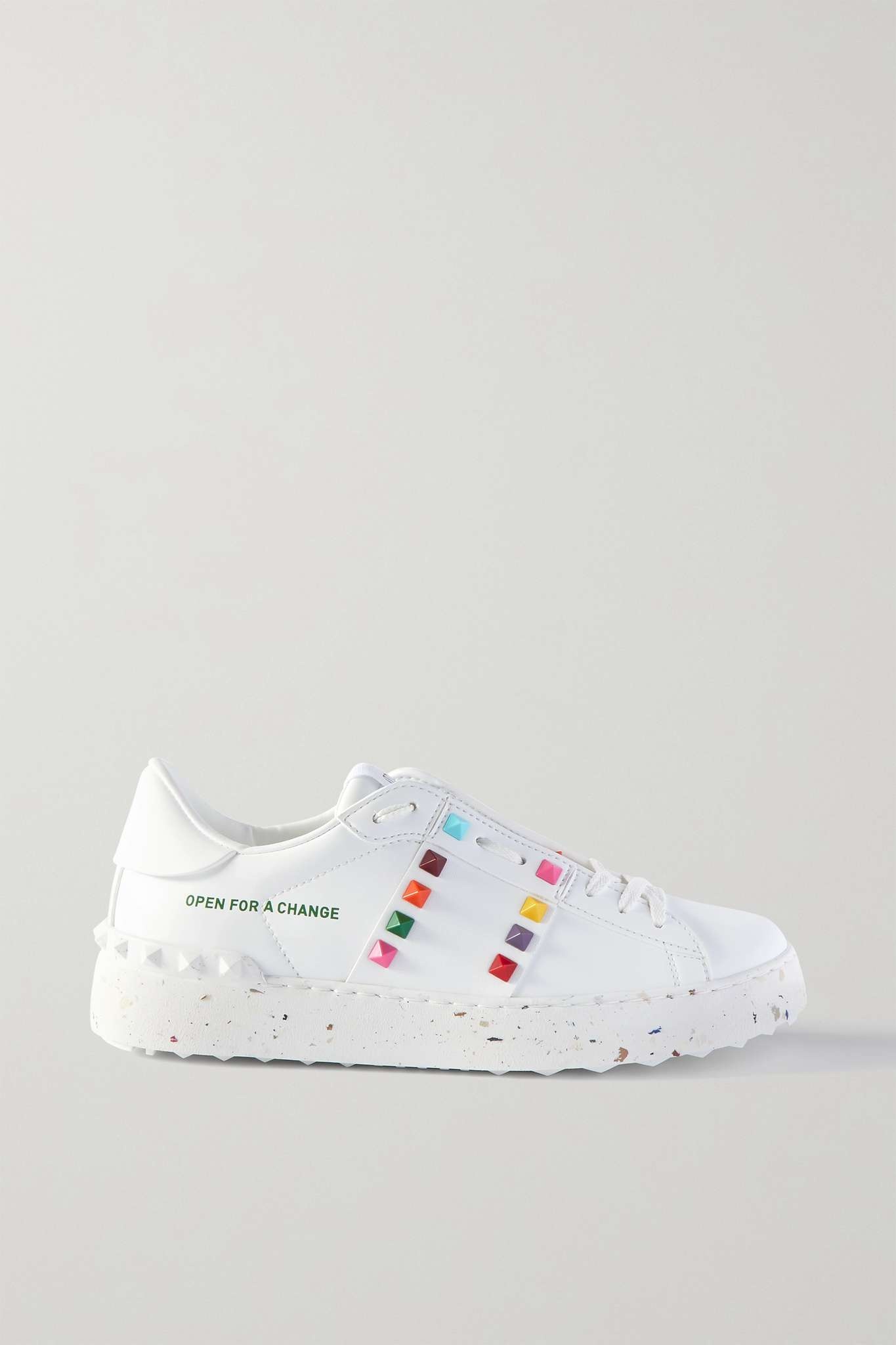 Valentino Garavani Rockstud Untitled leather sneakers - 1