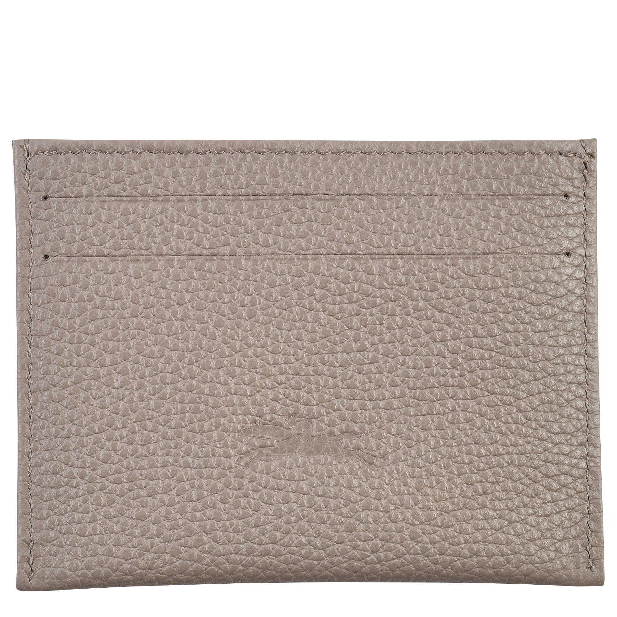 Le Foulonné Cardholder Turtledove - Leather - 2