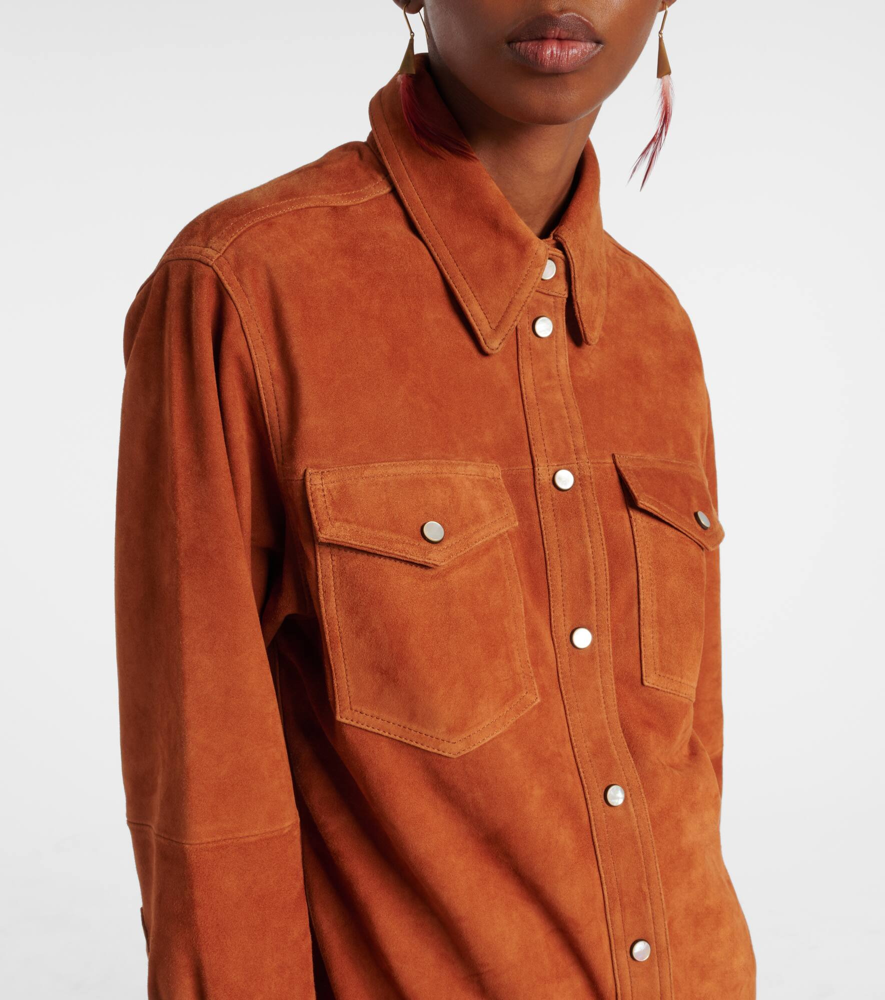 Delcia suede shirt - 4