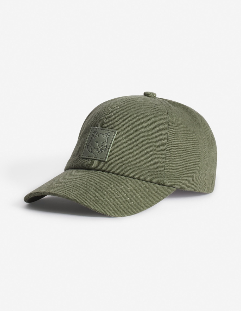BOLD FOX HEAD LEATHER PATCH 6P CAP - 3