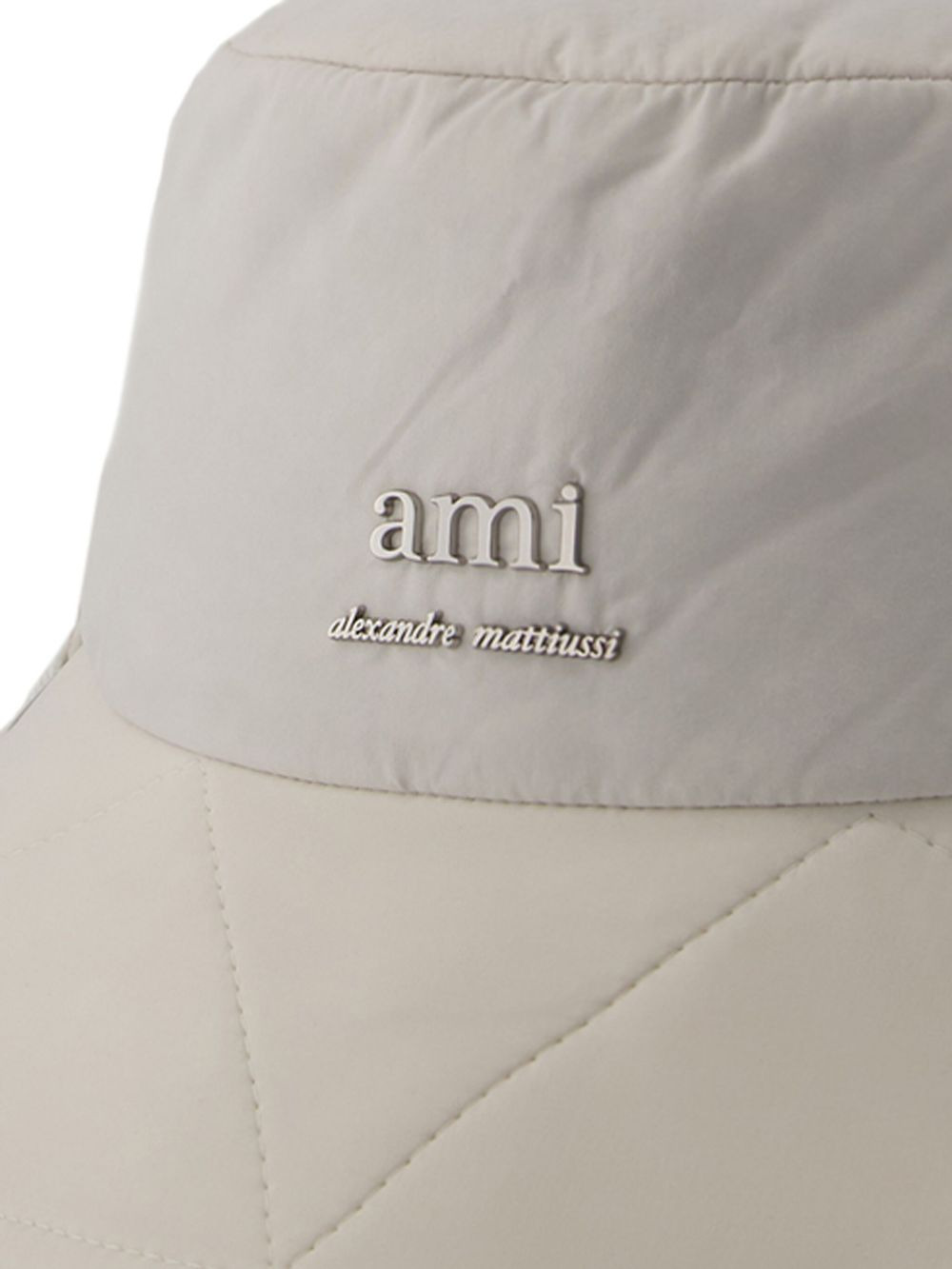 logo-plaque bucket hat - 1