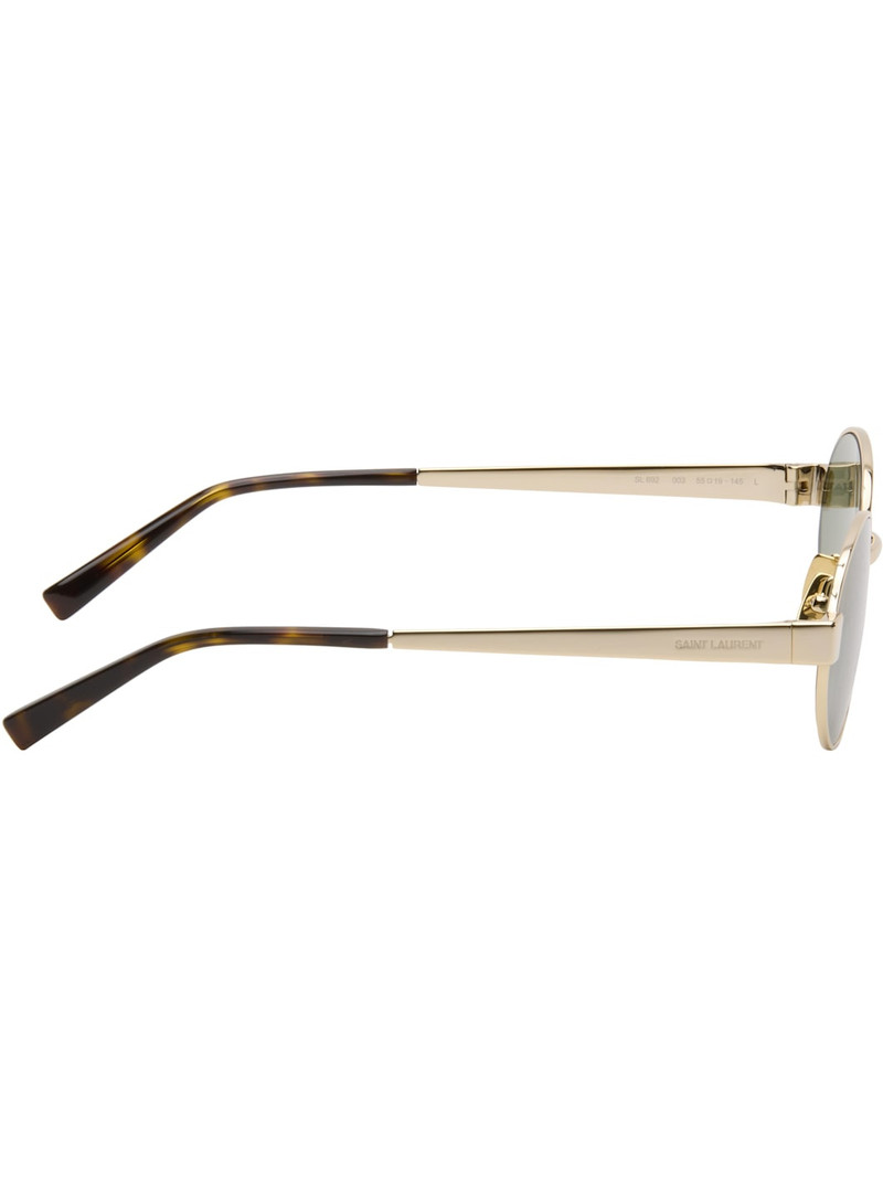 SAINT LAURENT Gold SL 692 Sunglasses outlook