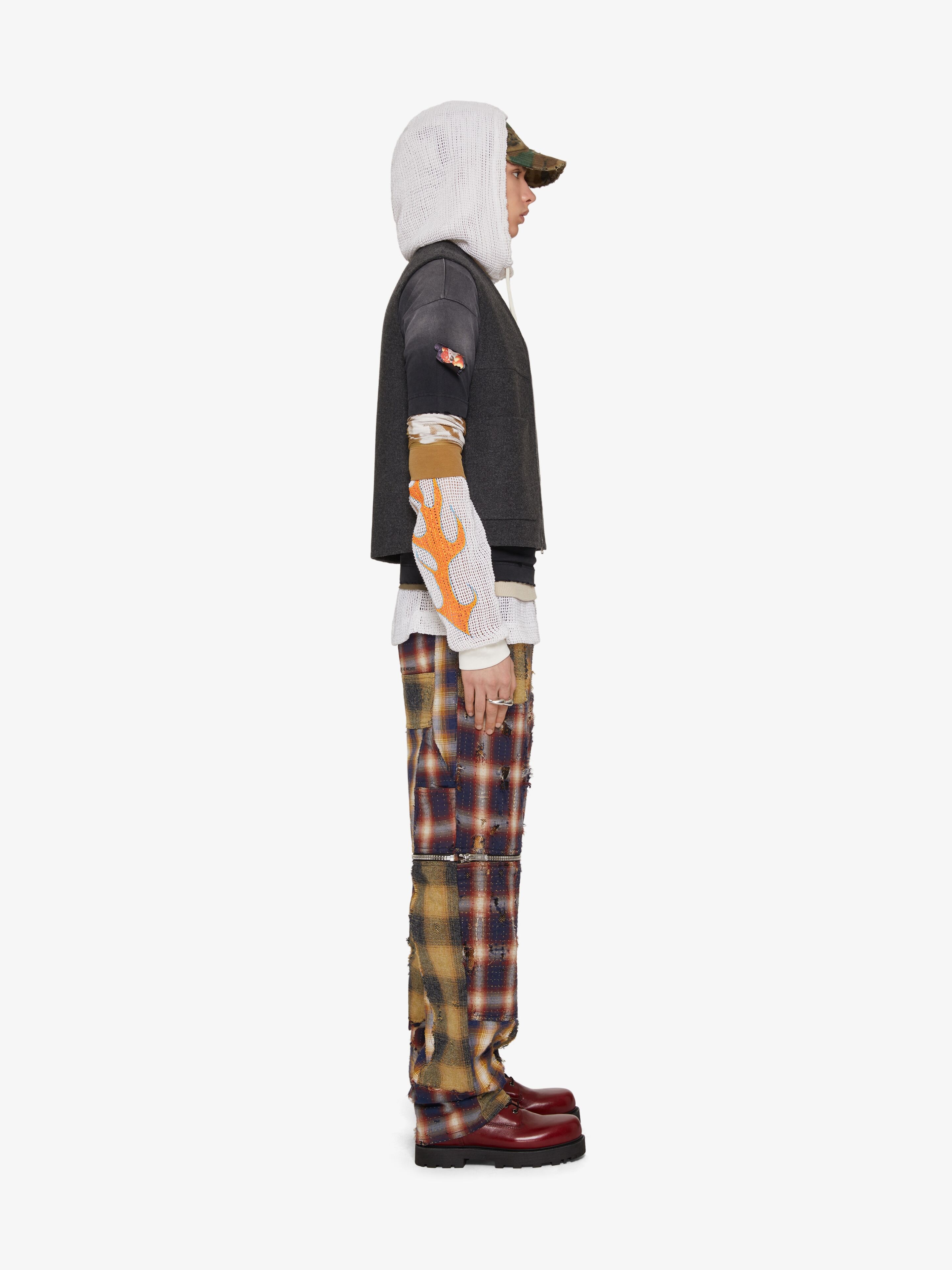 WAISTCOAT IN DOUBLE FACE WOOL AND CASHMERE - 3