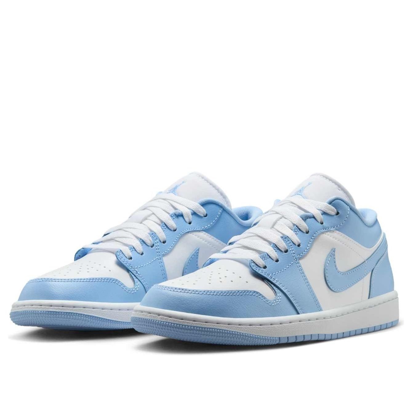 (WMNS) Air Jordan 1 Low 'White Aluminum' DC0774-142 - 3
