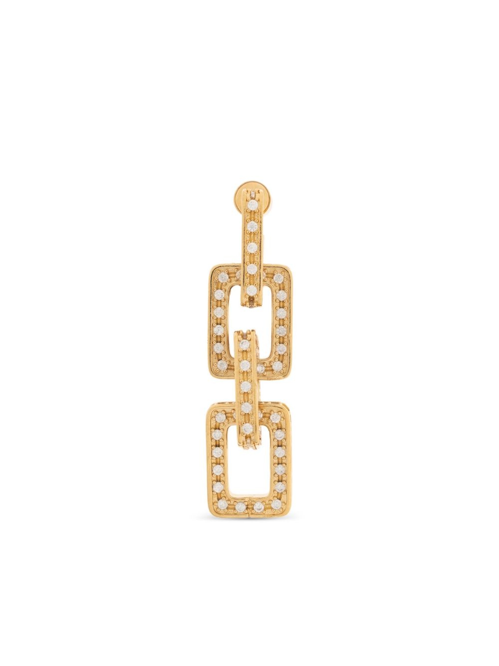 crystal-embellished earrings - 3