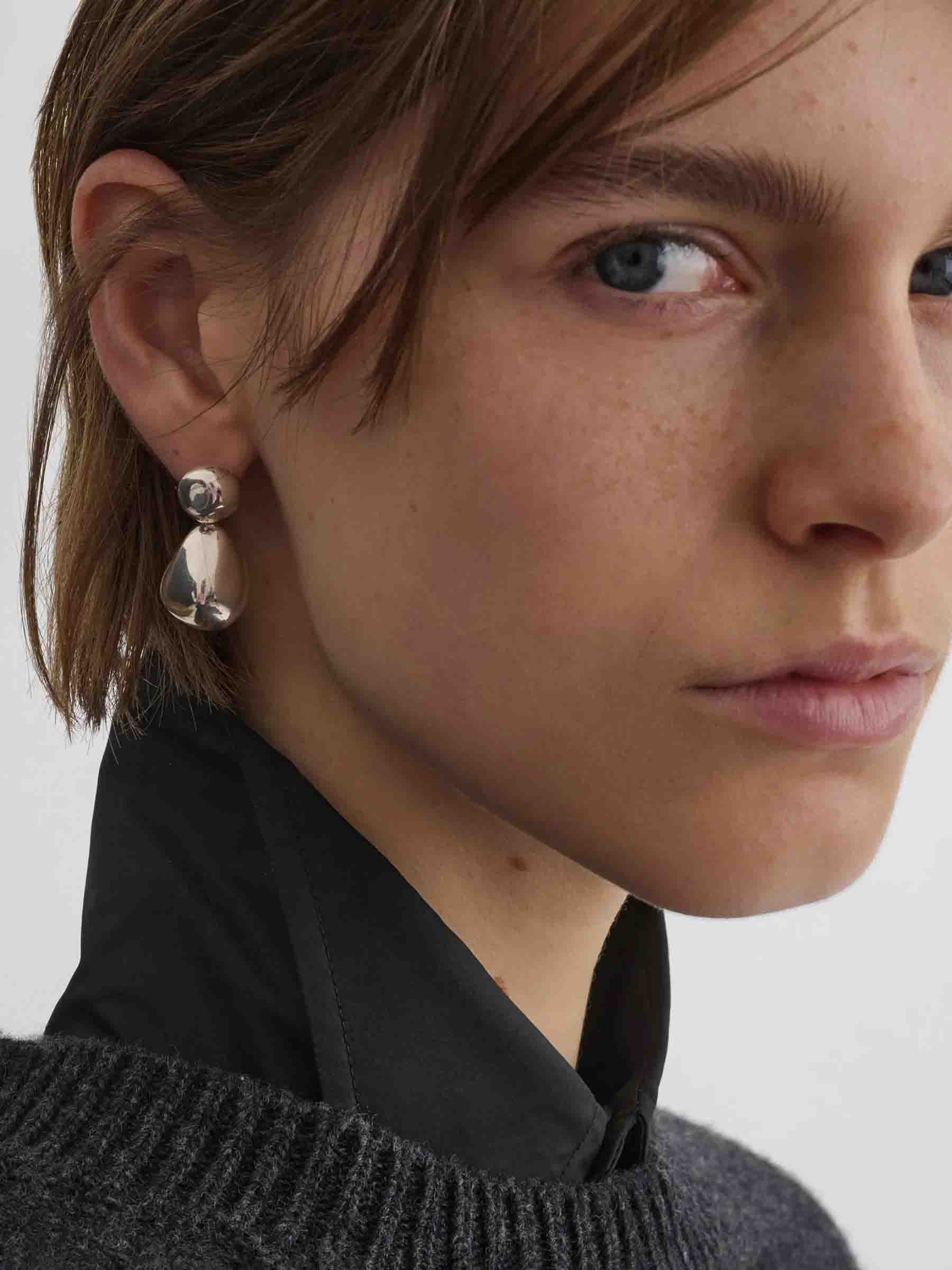 DOUBLE BALL EARRINGS - 2