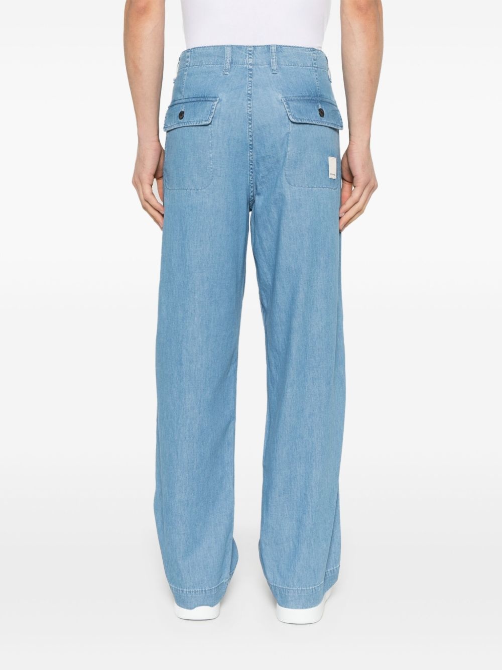 straight-leg trousers - 4