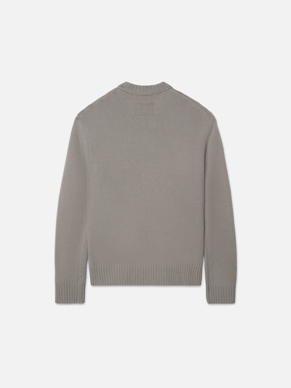 The Cashmere Crewneck Sweater in Stone Beige - 3