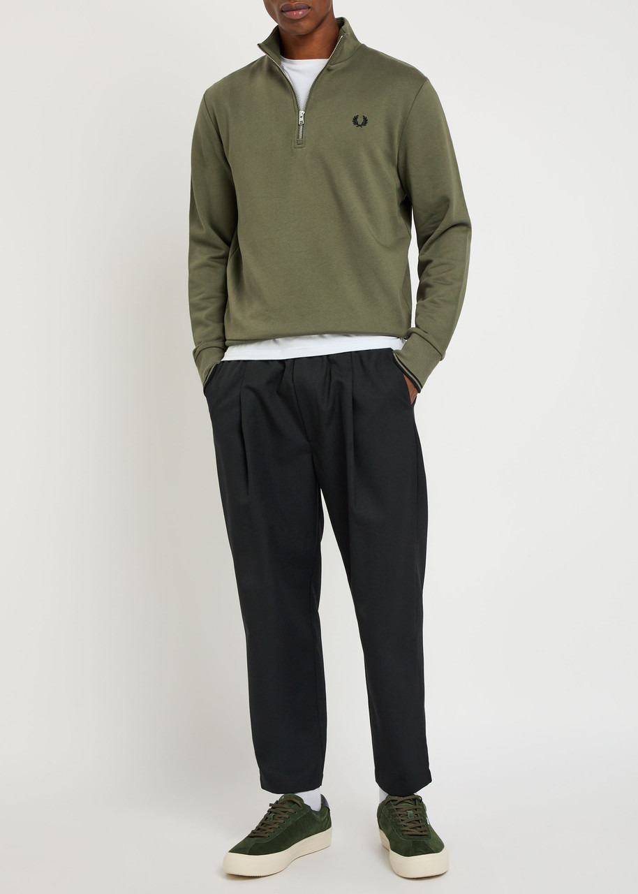 Fred Perry Half-zip Cotton Sweatshirt - 4