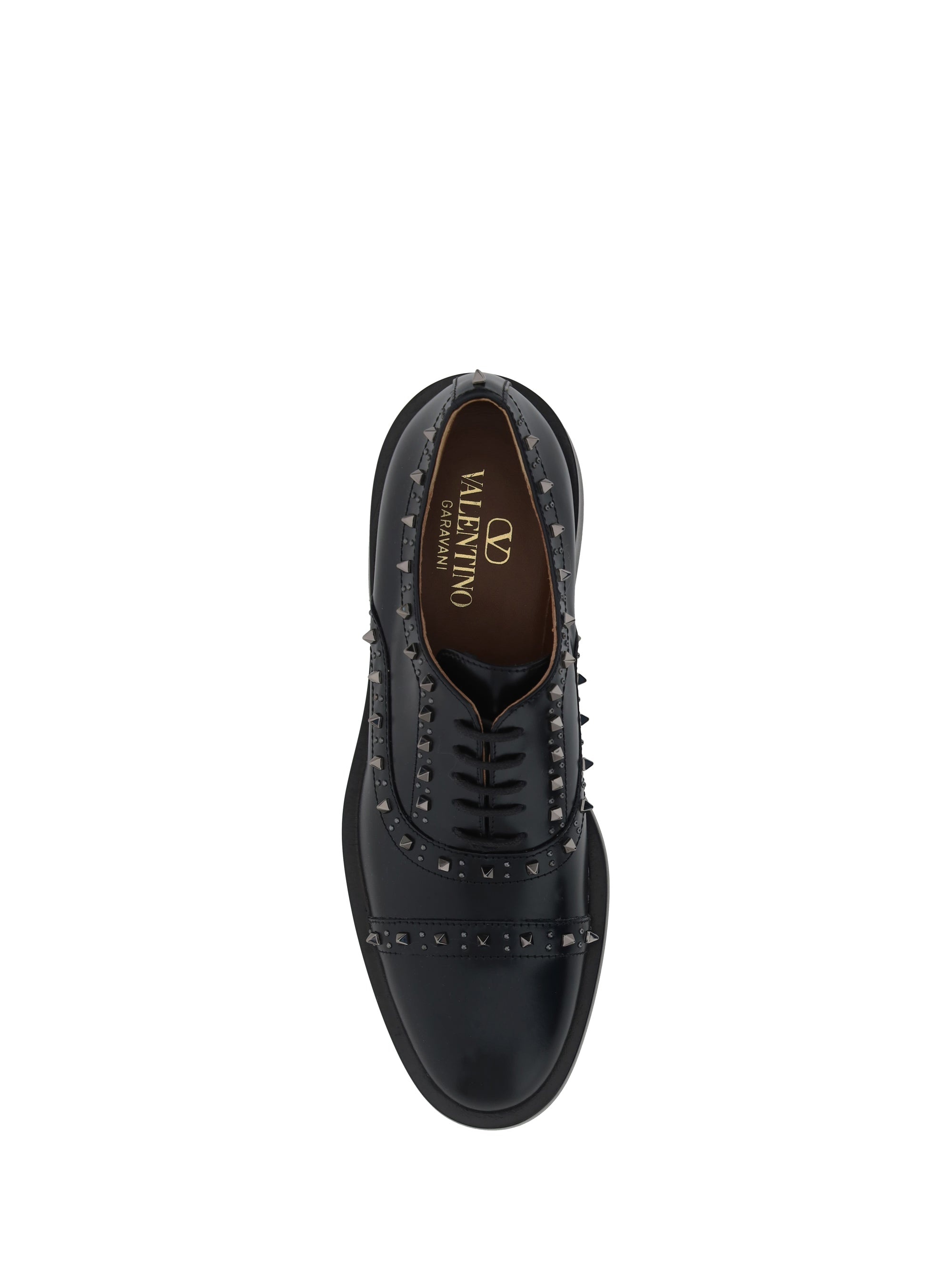 Valentino Garavani Women Oxford Lace-Up Shoes - 4