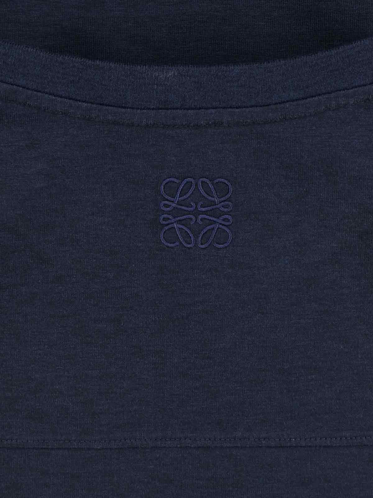 Loewe Regular fit T-shirt in cotton and viscose - 3