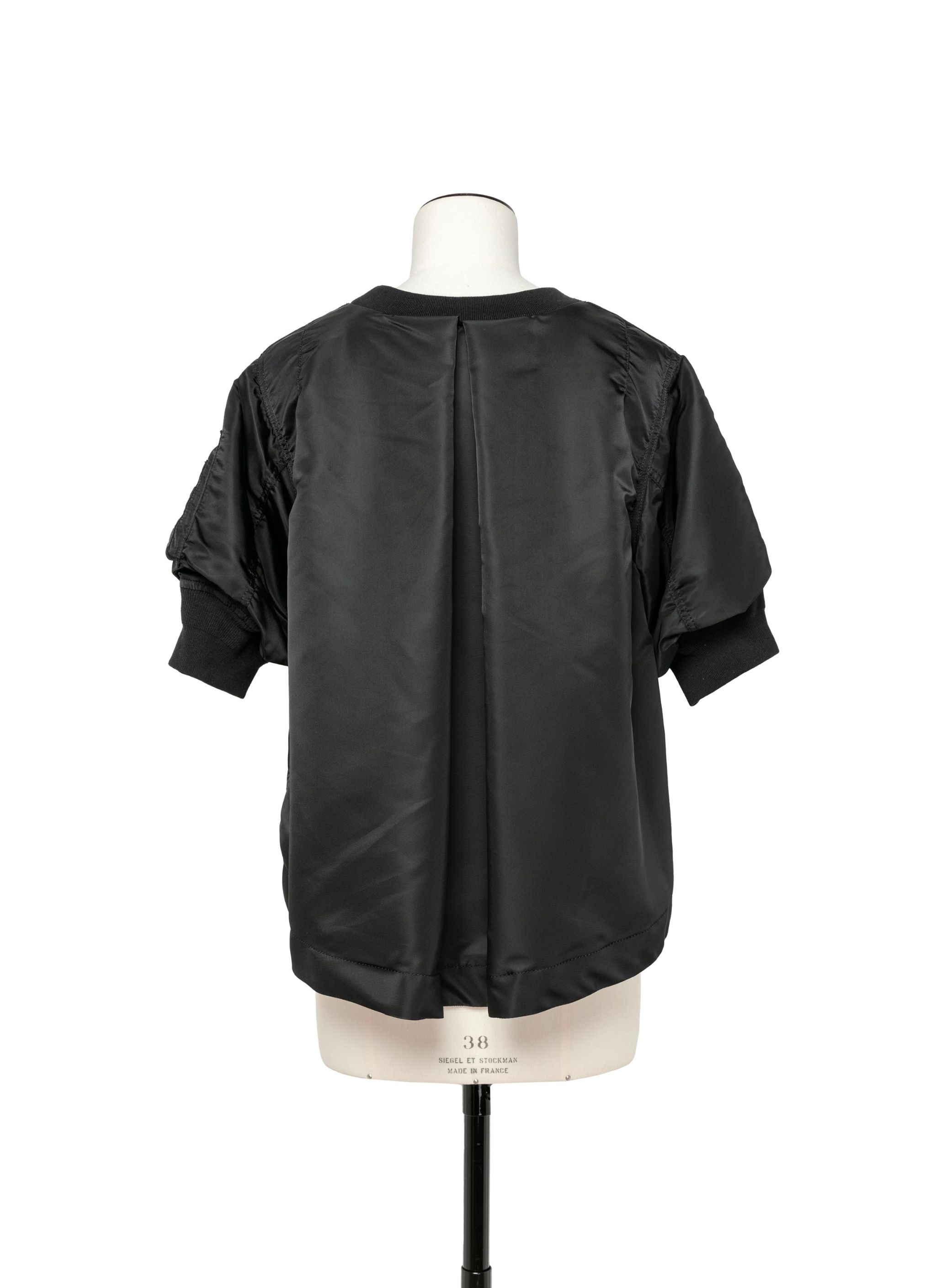 Nylon Twill x Sponge Sweat Pullover - 3