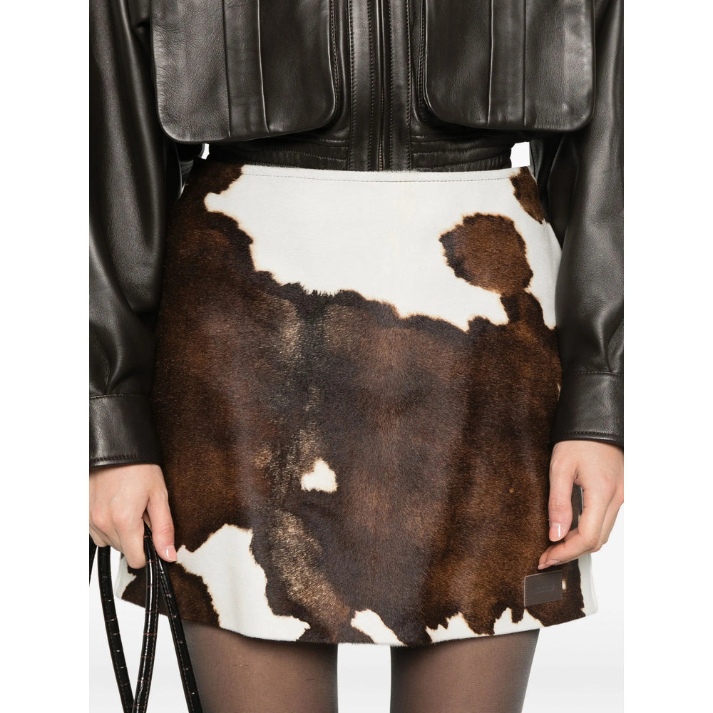 Moschino Brown Skirts - A-Line Skirts Women - 3