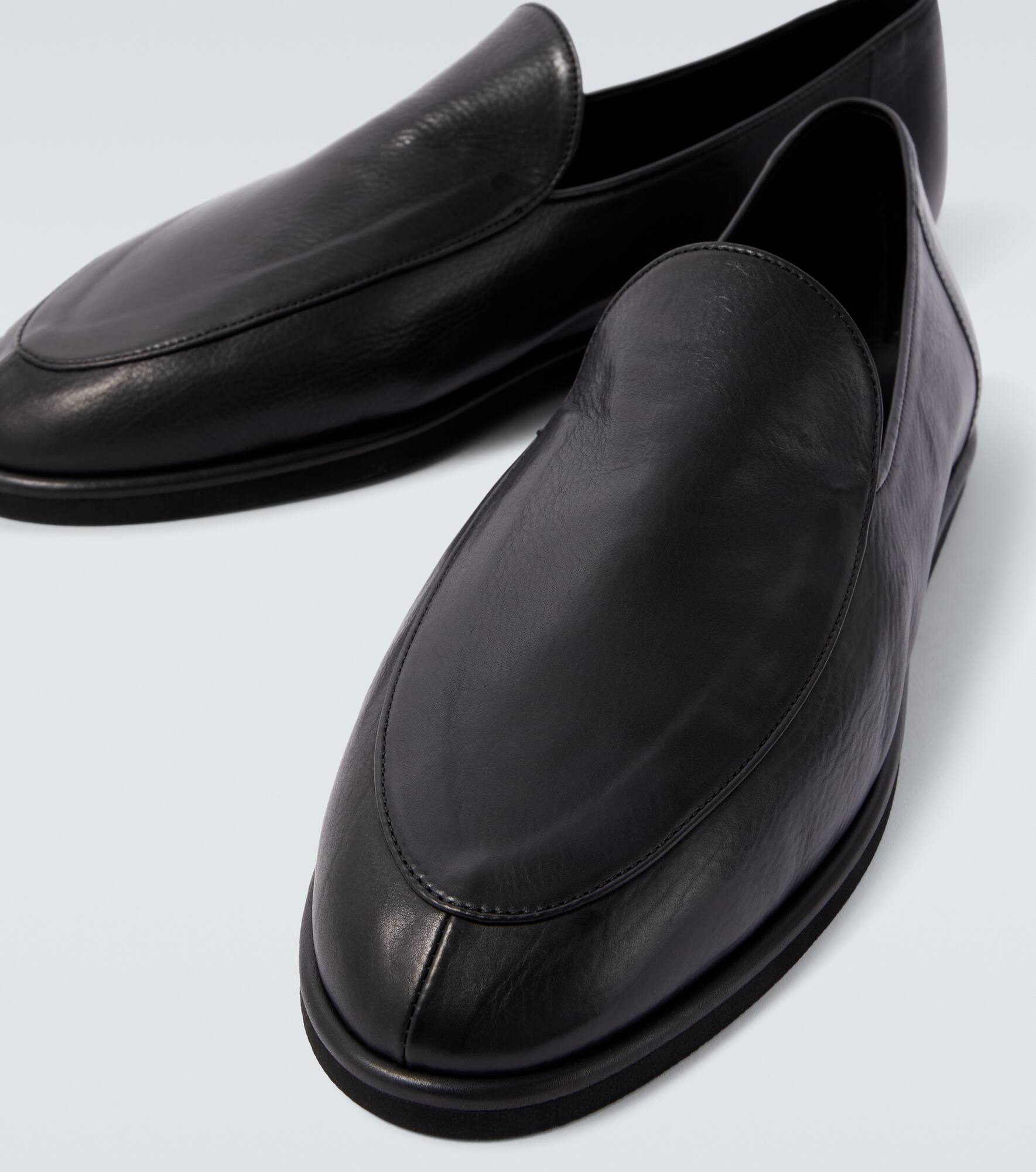 Leather loafers - 3