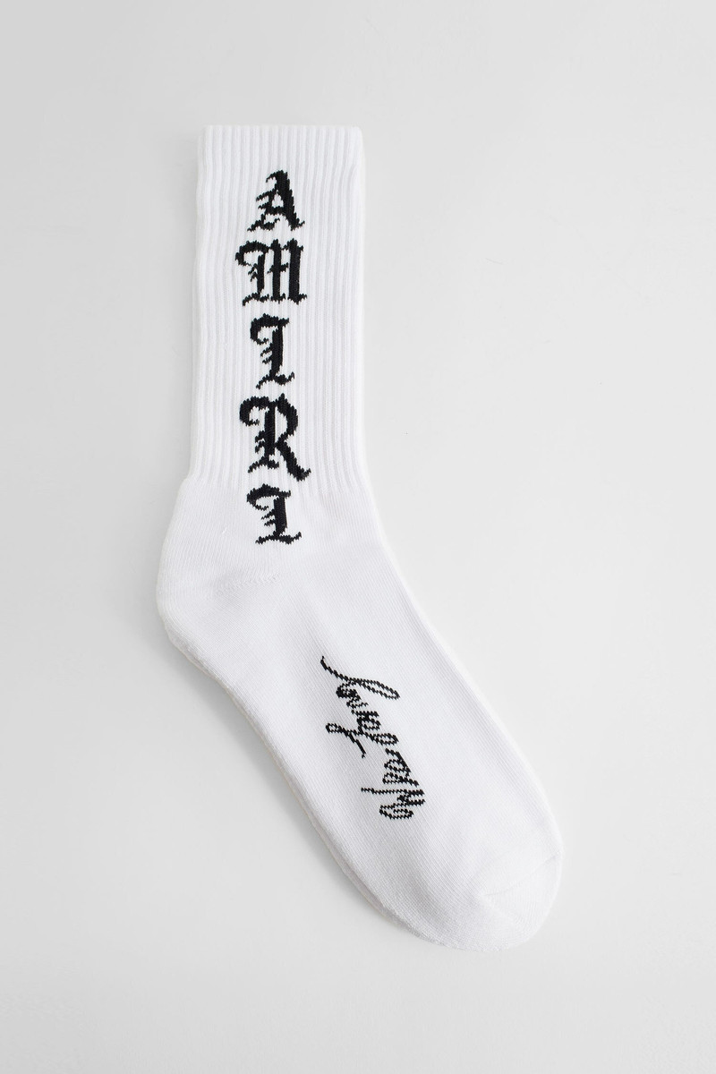 AMIRI MAN WHITE SOCKS 1