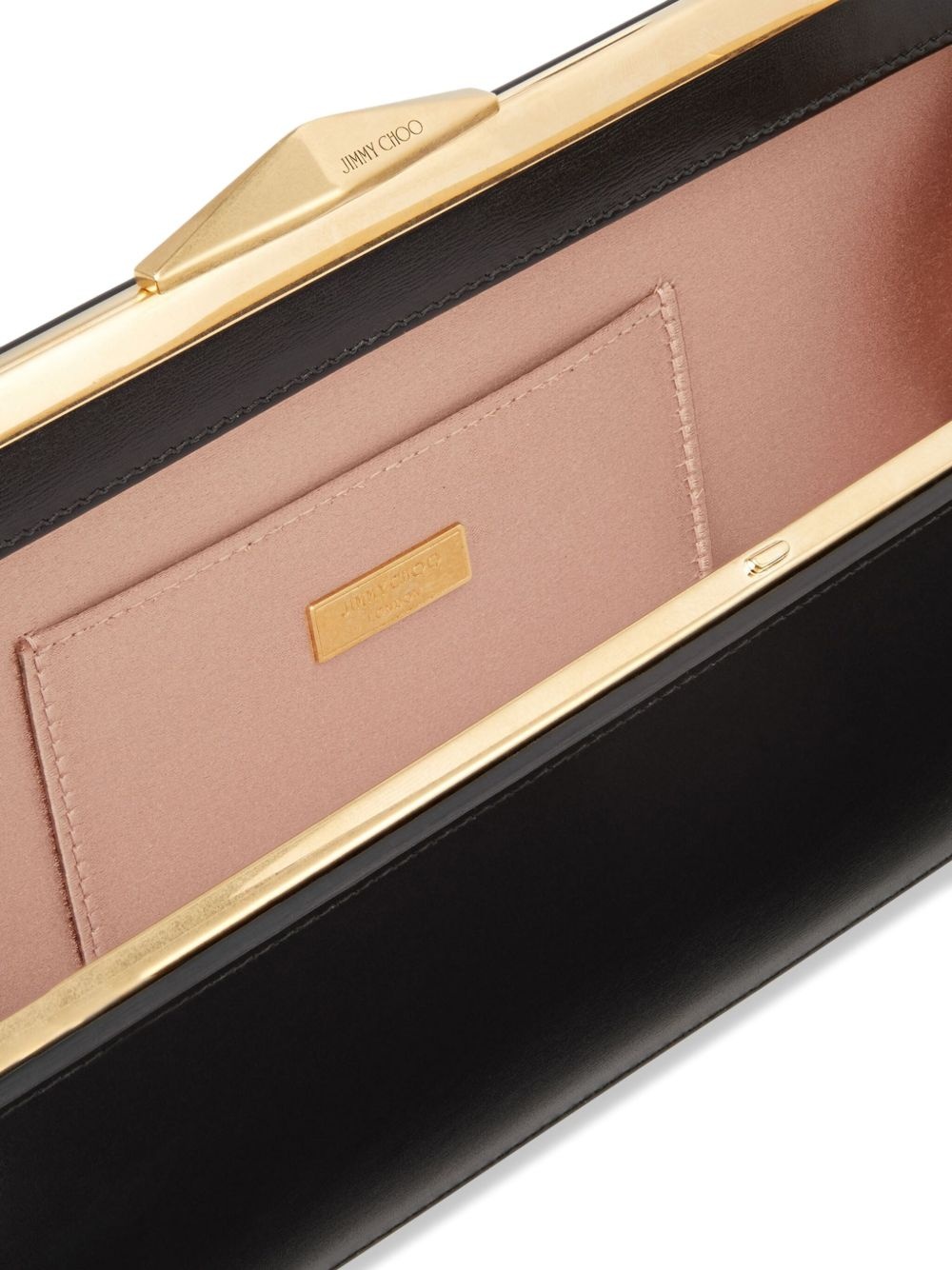 Diamond Cocktail leather clutch bag - 5