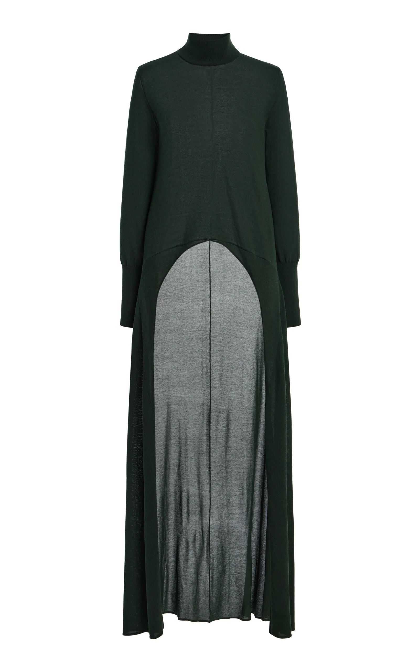 Byrd High-Low Sweater dark grey - 1