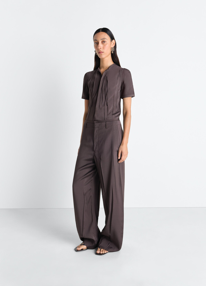 Lemaire CREASED SOFT PANTS IN POLY VISCOSE TWILL outlook