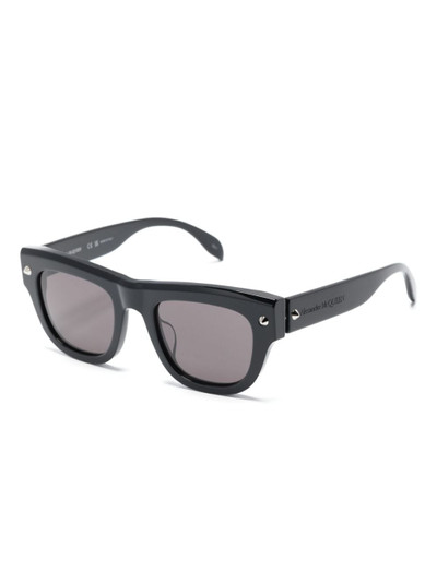 Alexander McQueen tinted square-frame sunglasses outlook