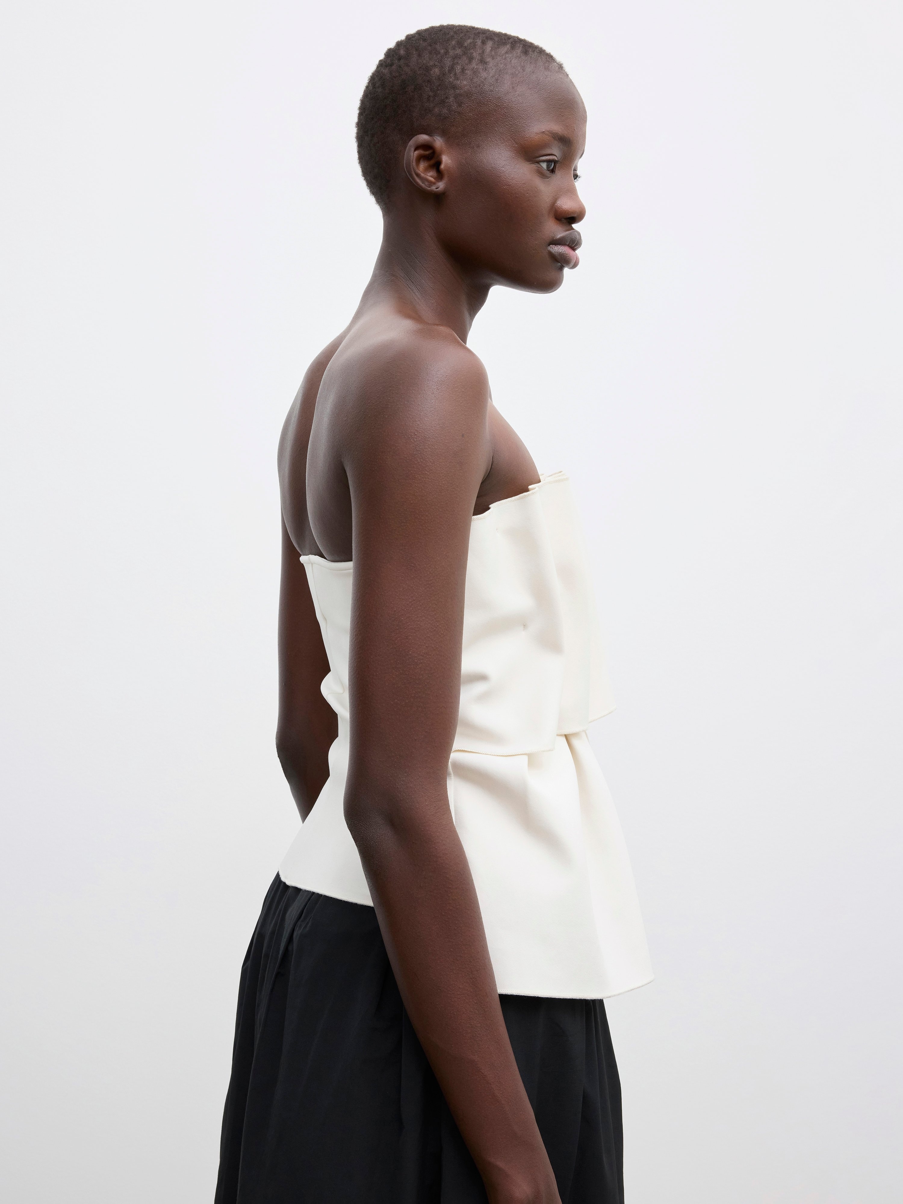 Sculpted tube top - 5