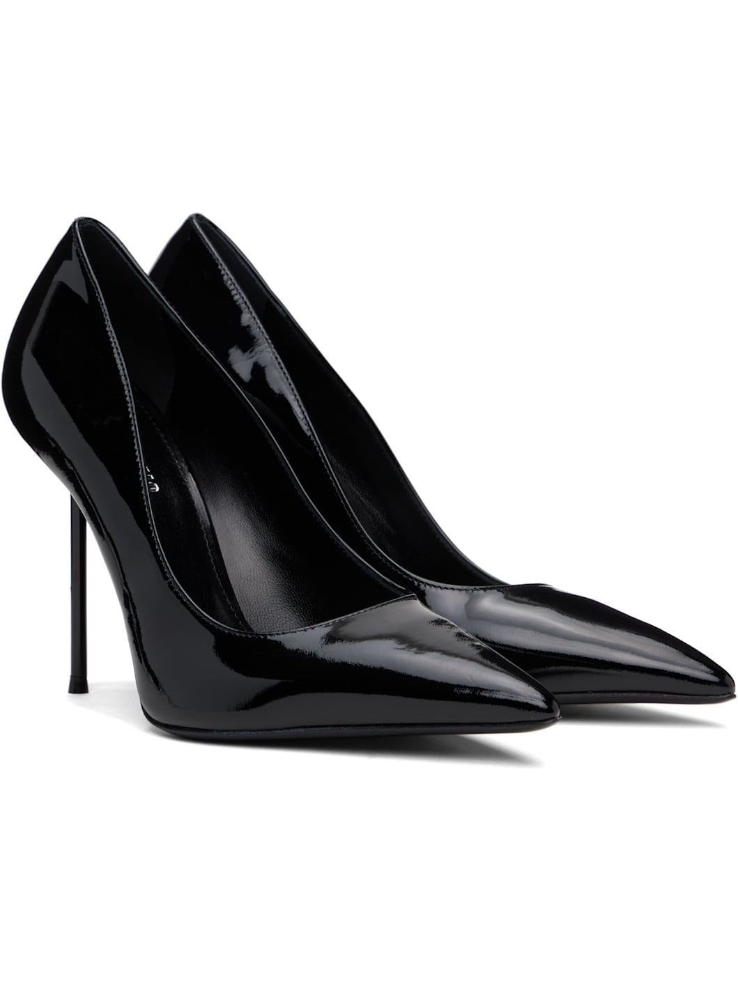 Black Lidia Heels - 4
