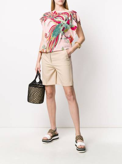 Stella McCartney high-waisted tailored shorts outlook