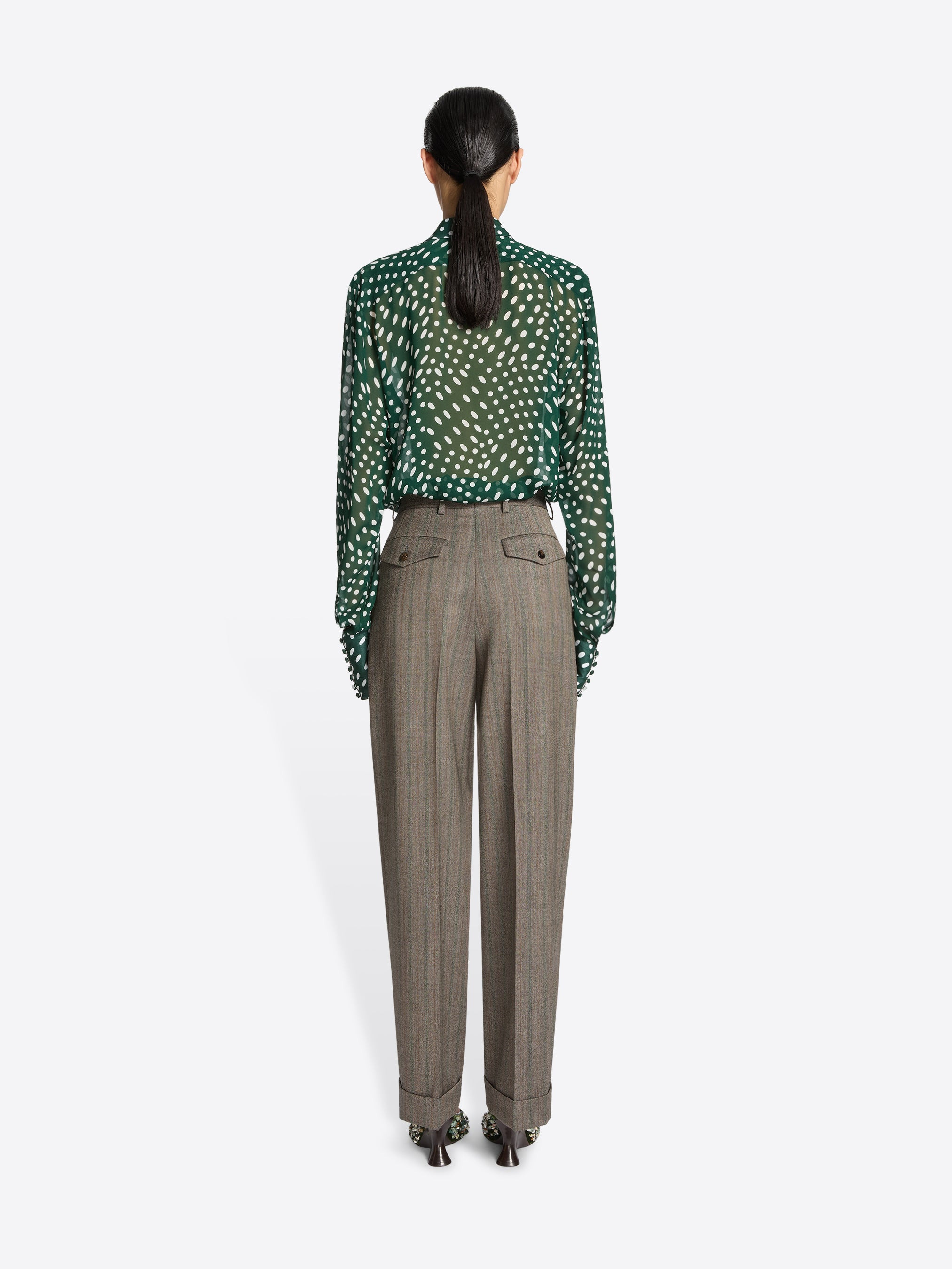 PLEATED PANTS - 4