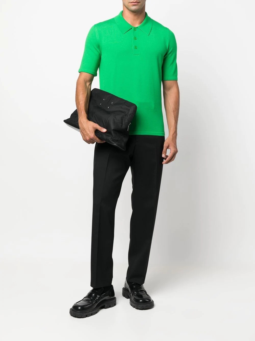 straight-leg tailored trousers - 2