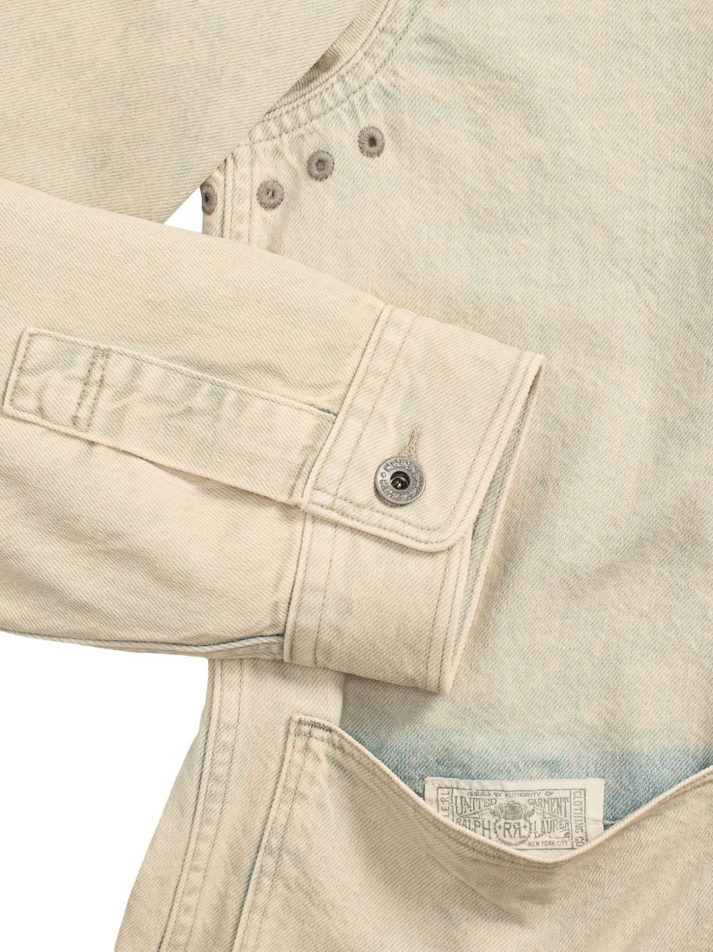 denim work jacket - 4
