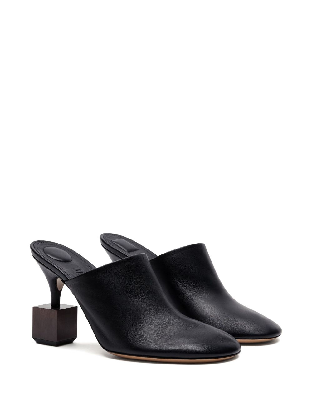 leather mules - 2