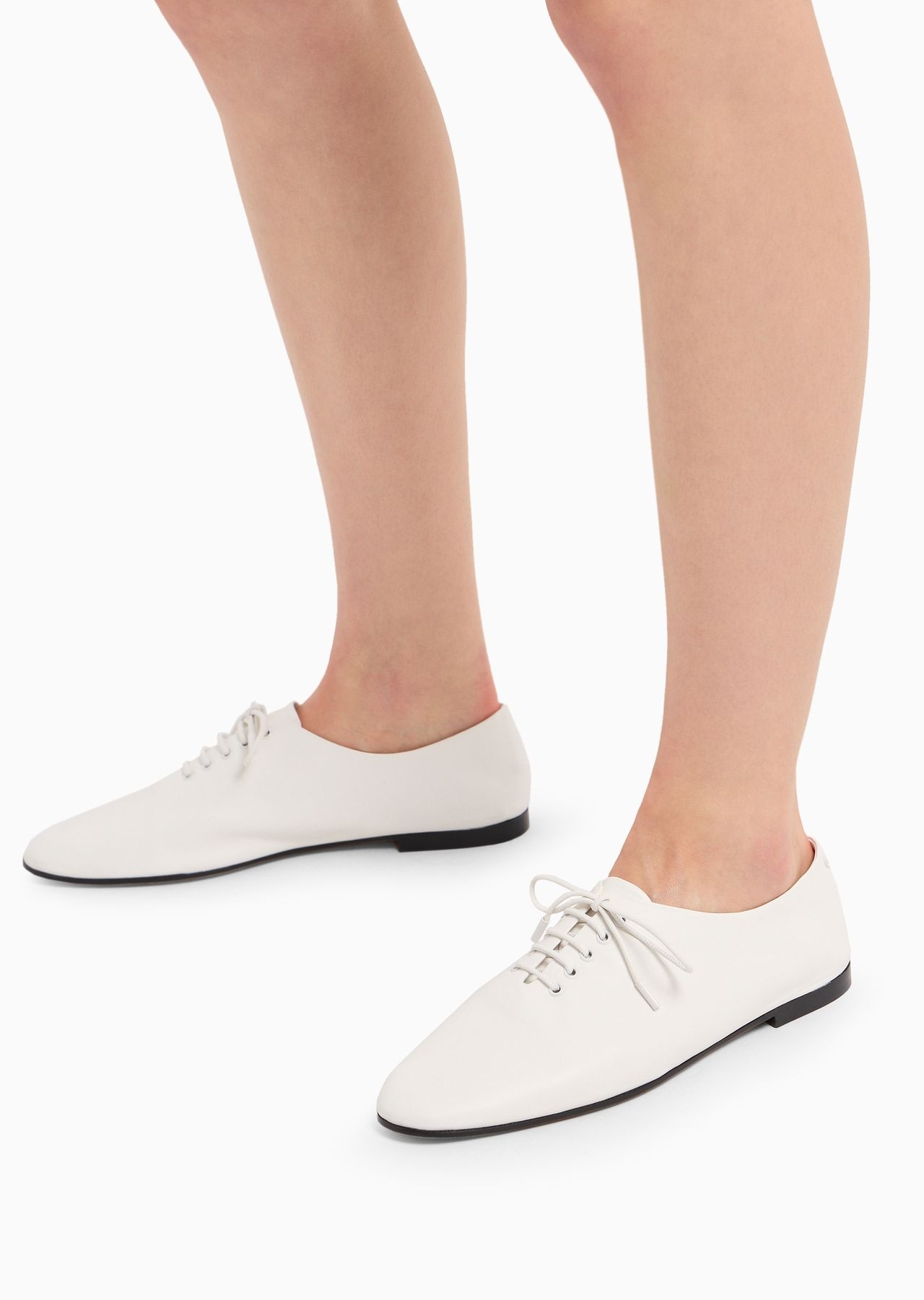 Nappa-leather lace-ups - 7