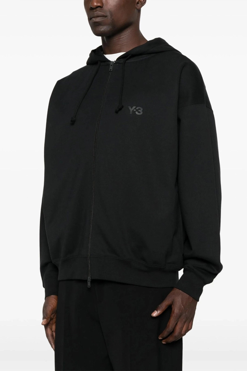 Y-3 'Y-3 Brushed Terry Zip' hoodie outlook