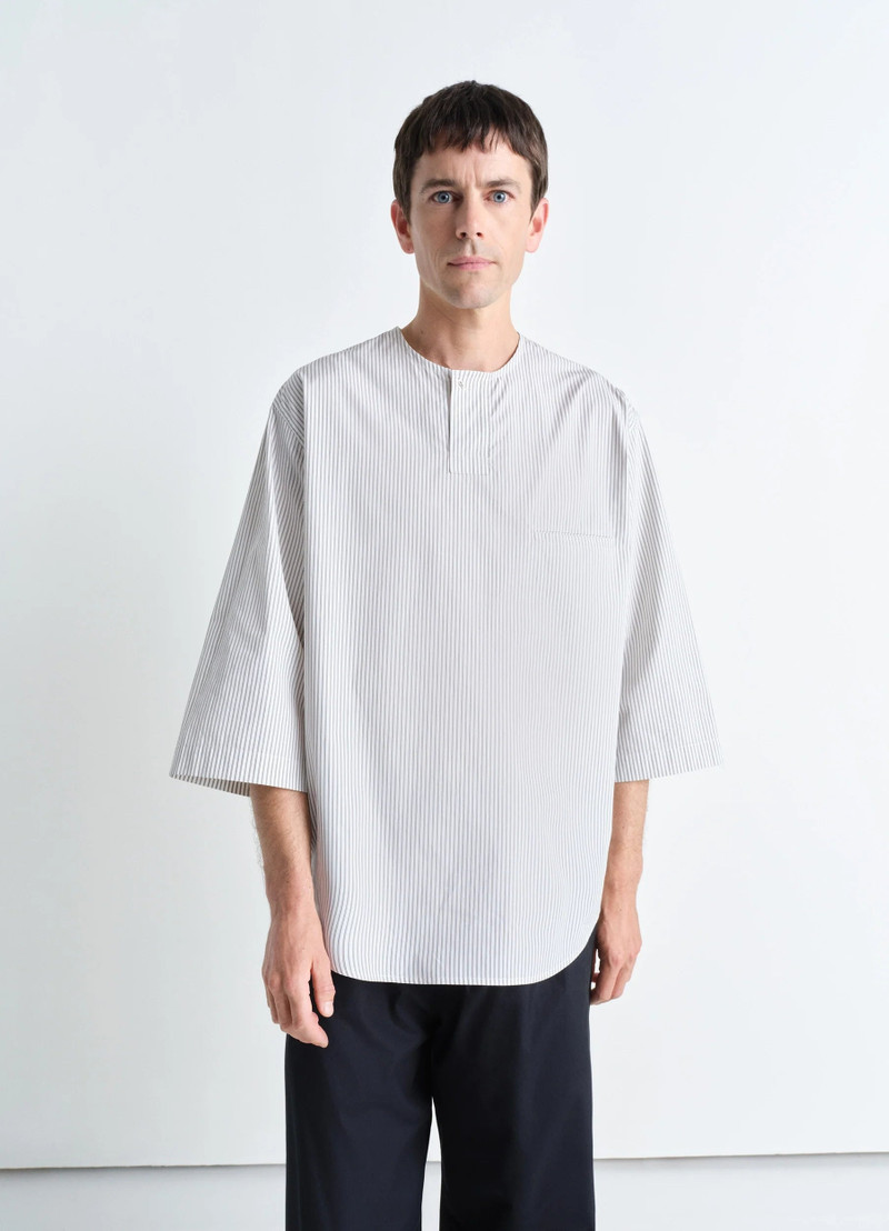 Lemaire SHORT SLEEVE HENLEY TOP outlook