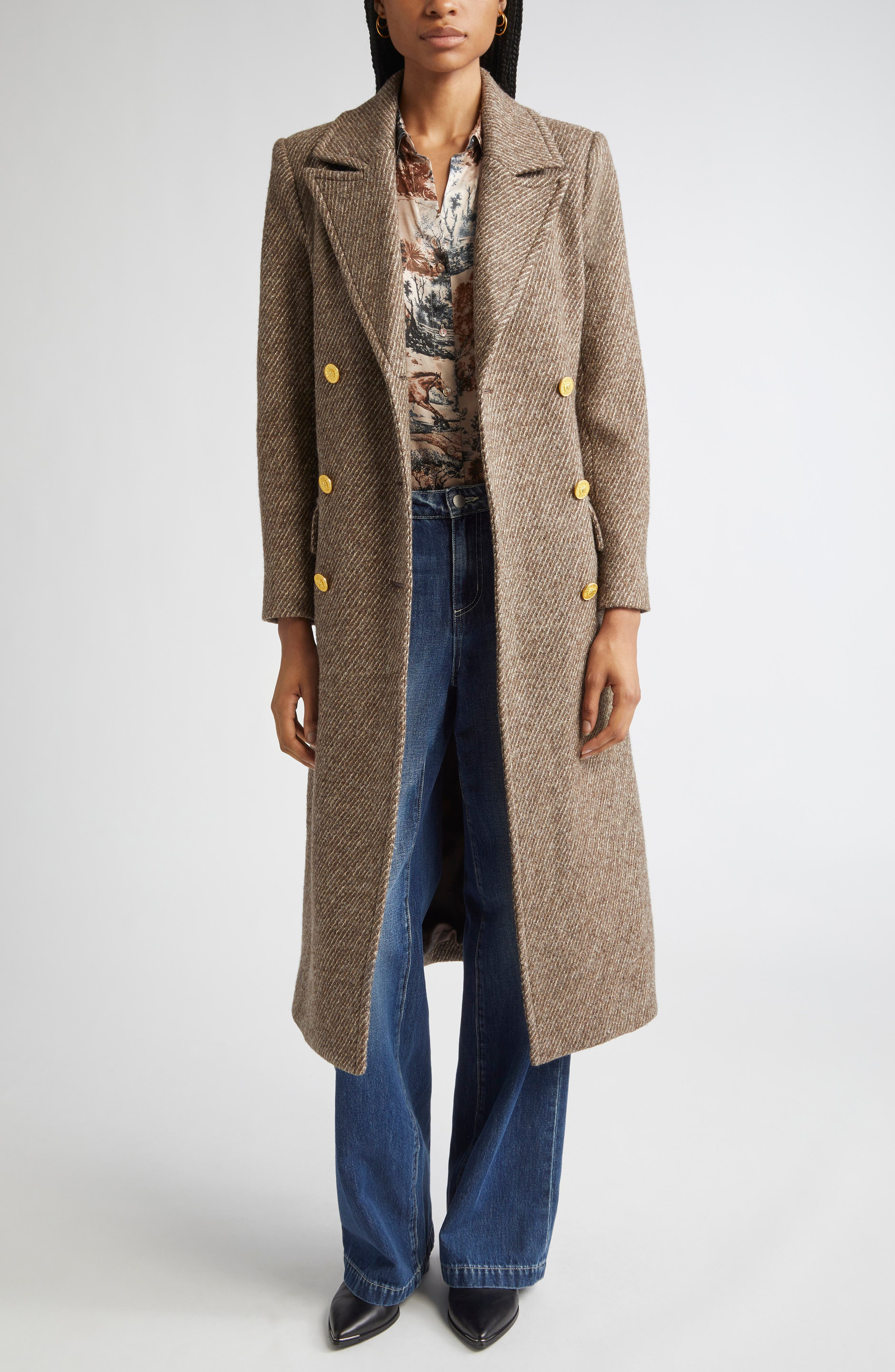 L'AGENCE Clayton High Waist Wide Leg Jeans in Orella at Nordstrom - 2