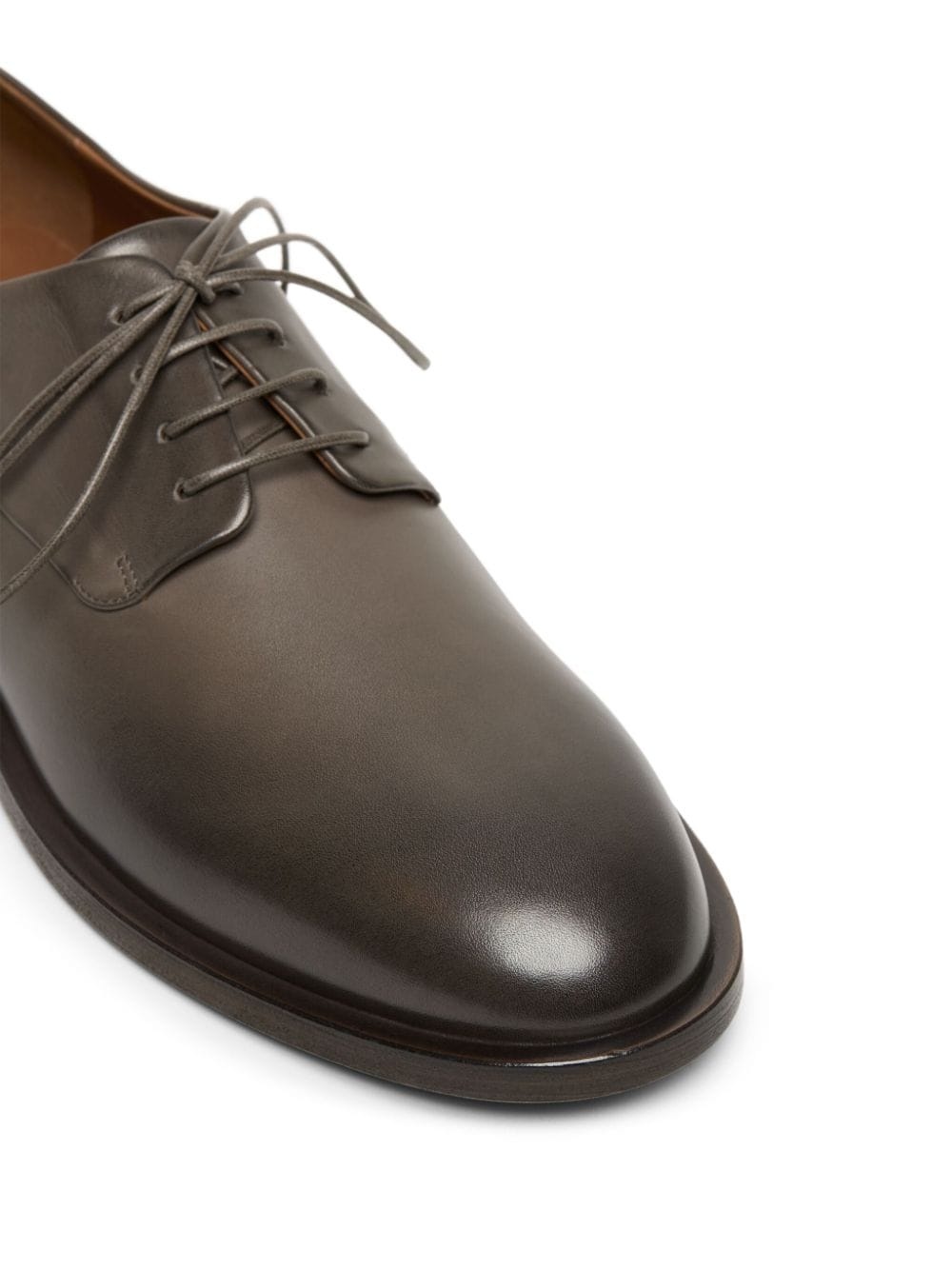 calf leather derby shoes - 4
