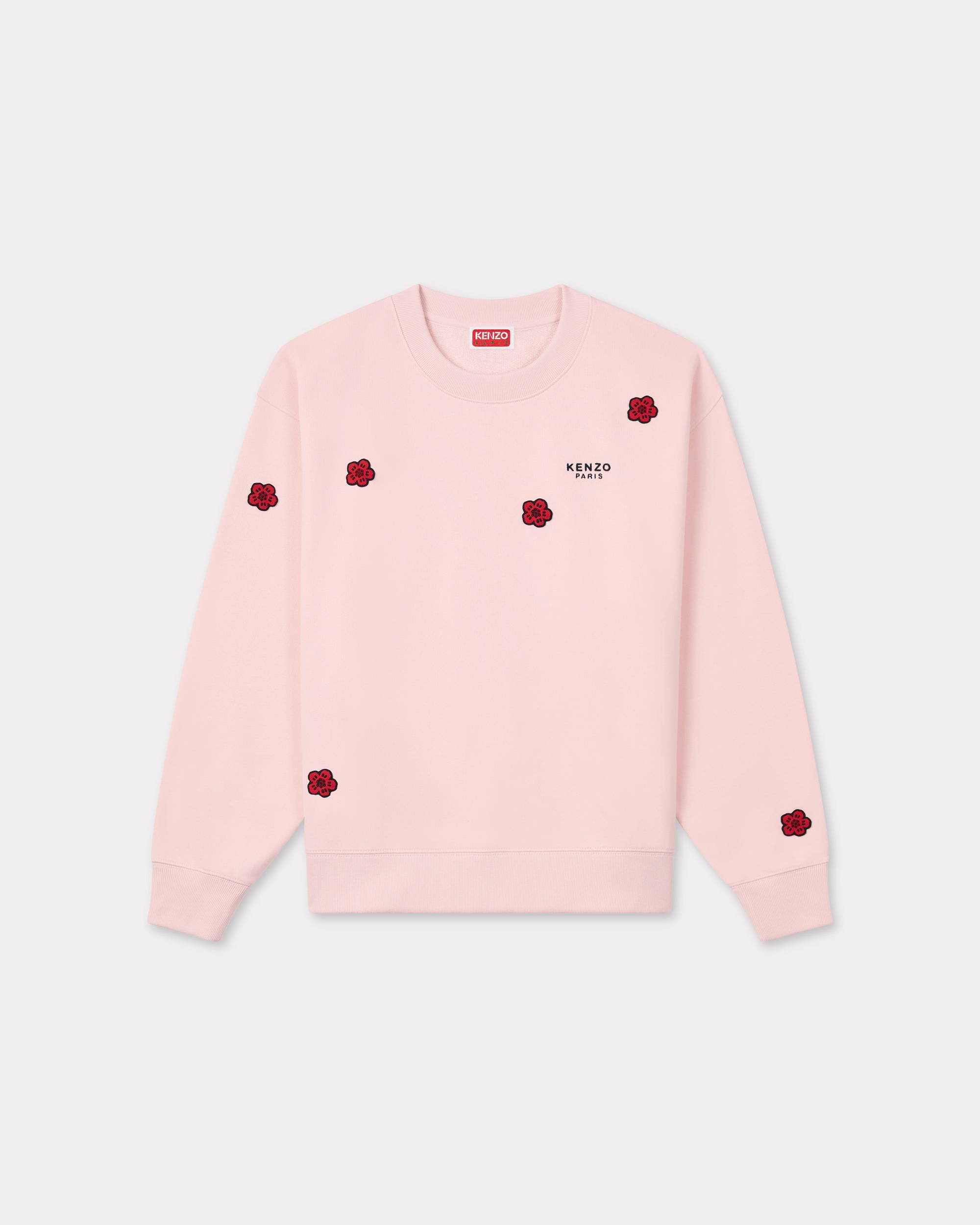 'Boke Flower' classic embroidered sweatshirt - 1