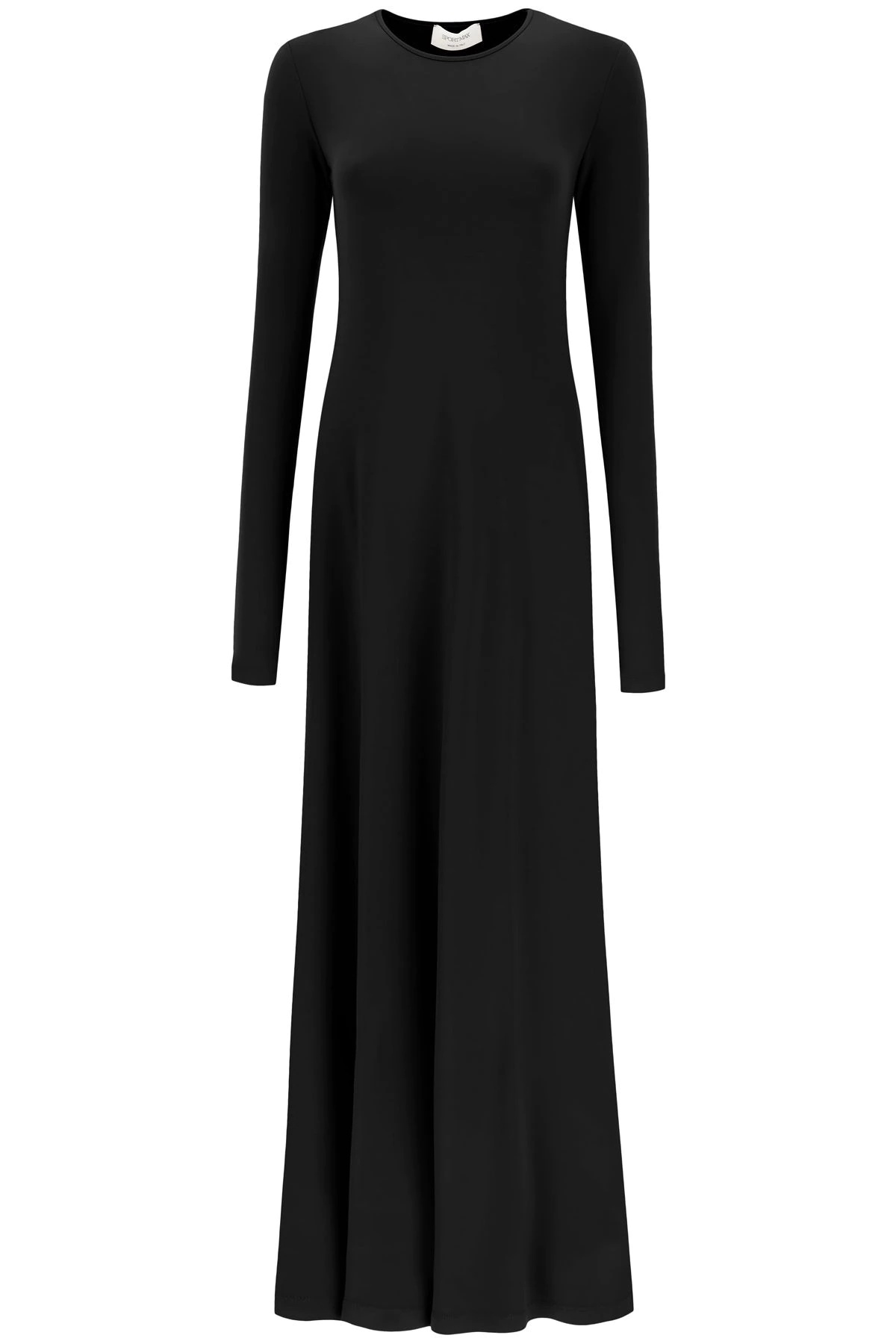 STRETCH VISCOSE JERSEY DRESS - 1