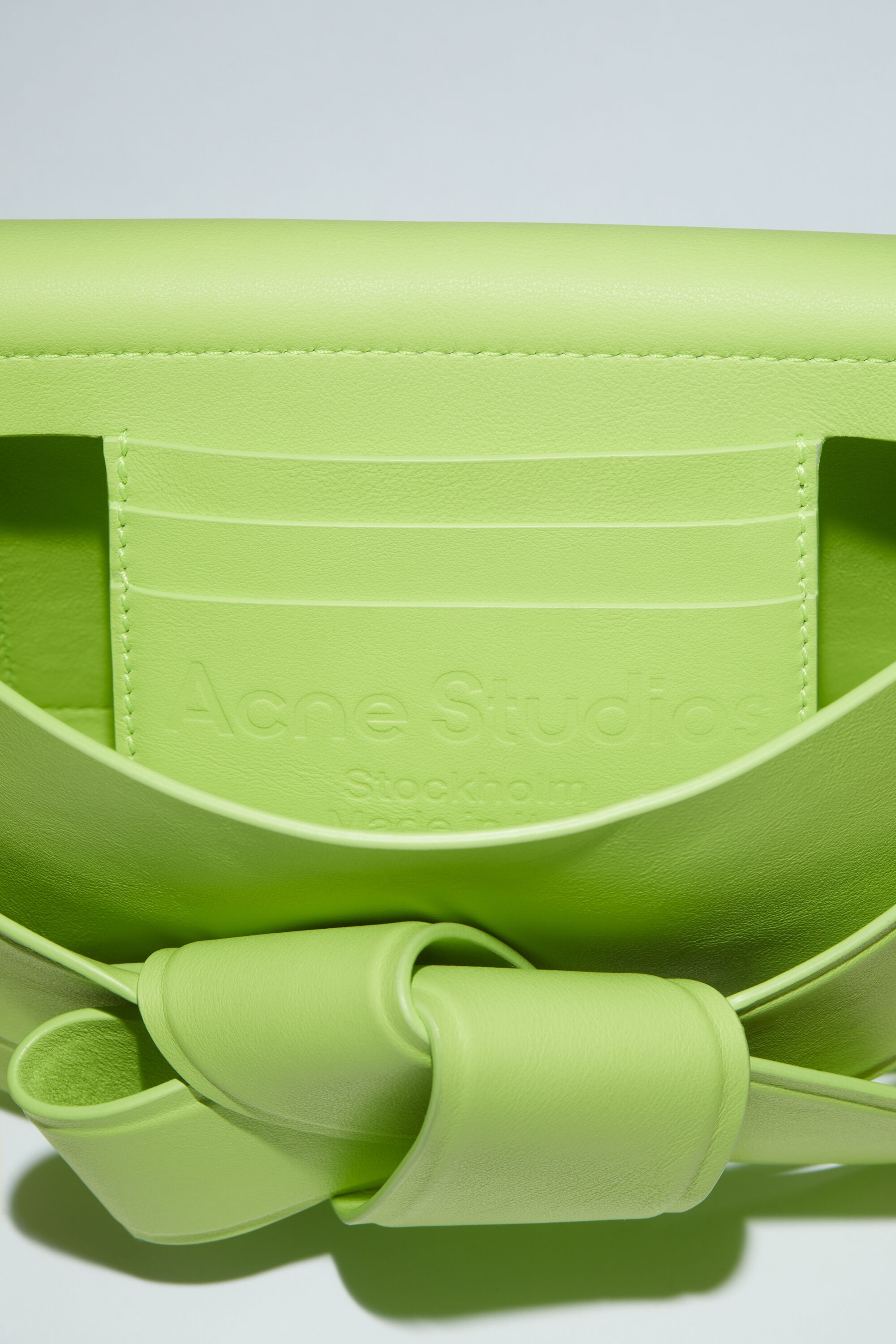 Musubi mini crossbody bag - Lime green - 8