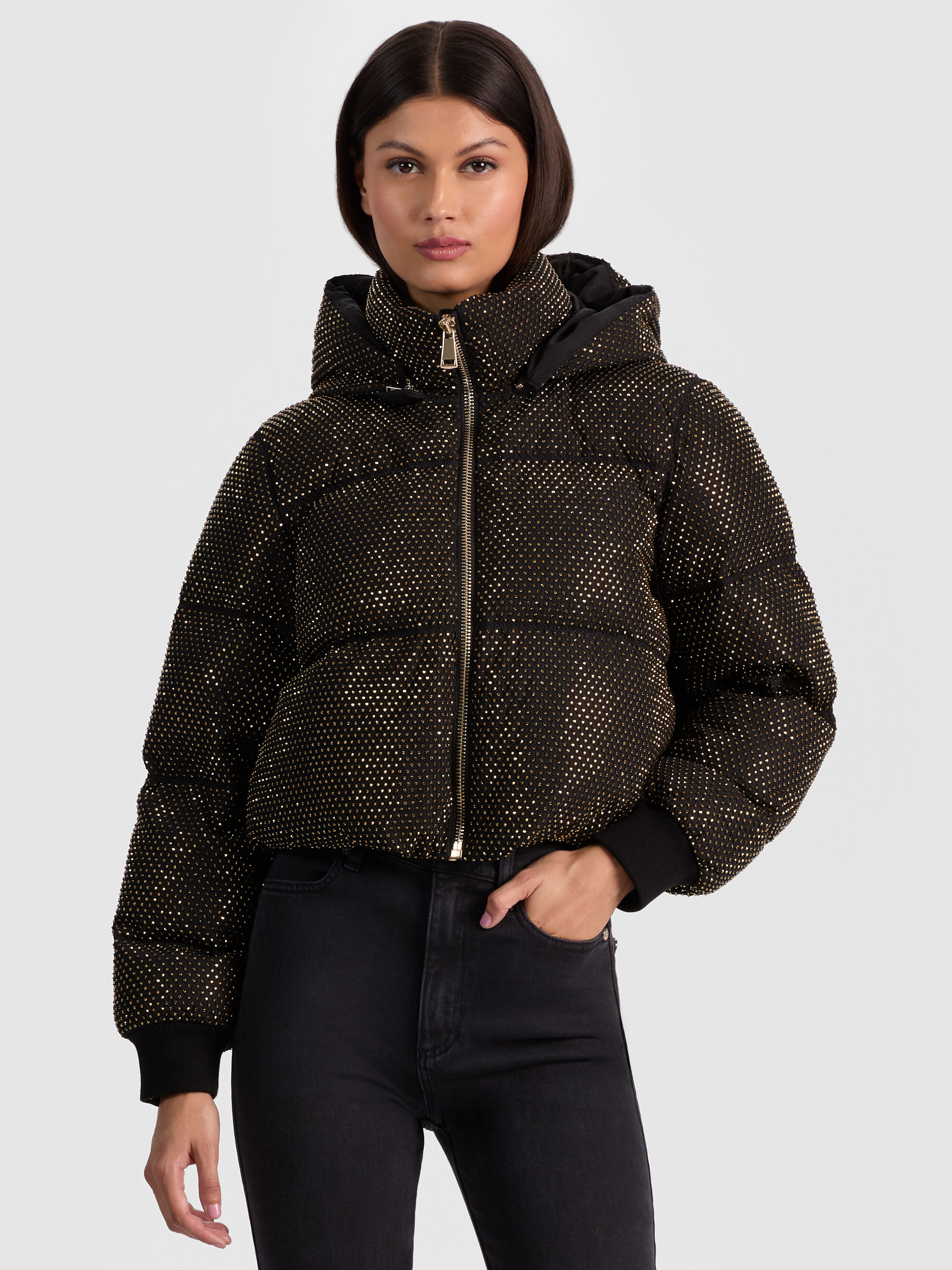ROBENA EMBELLISHED PUFFER - 2