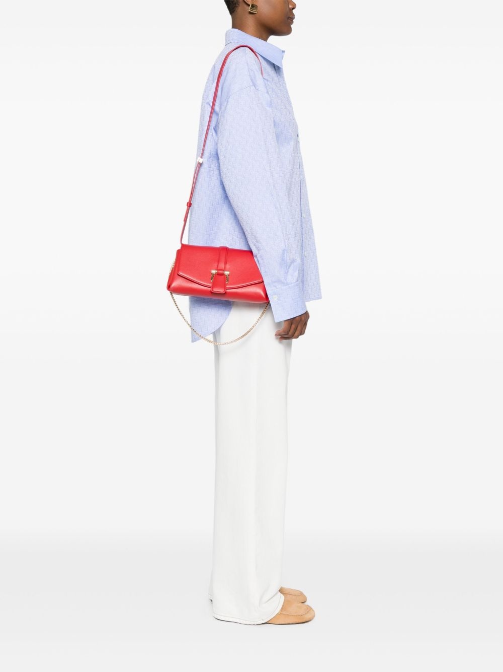 small front-flap shoulder bag - 2