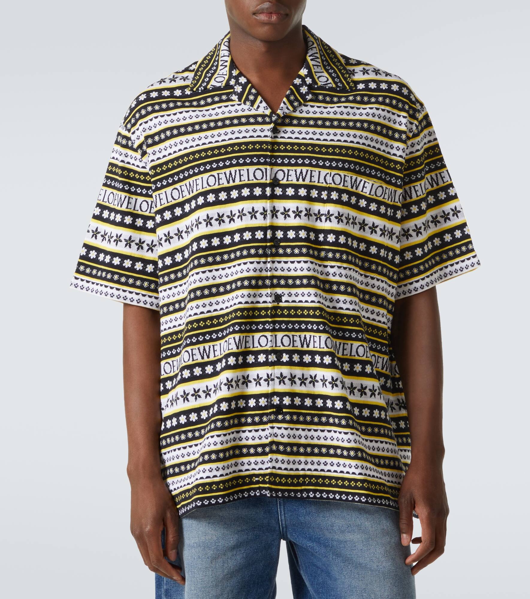 Paula's Ibiza cotton bowling shirt - 3