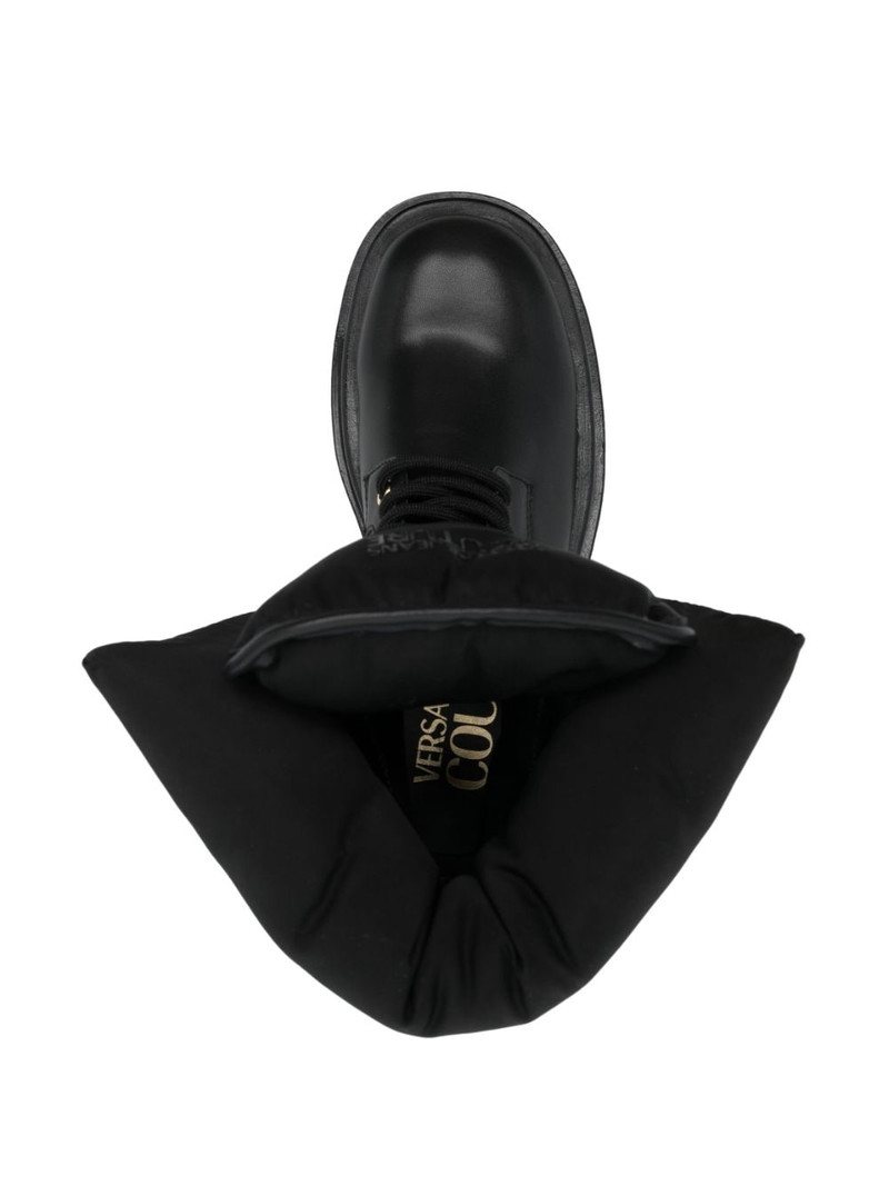 logo-print ankle-length boots 4
