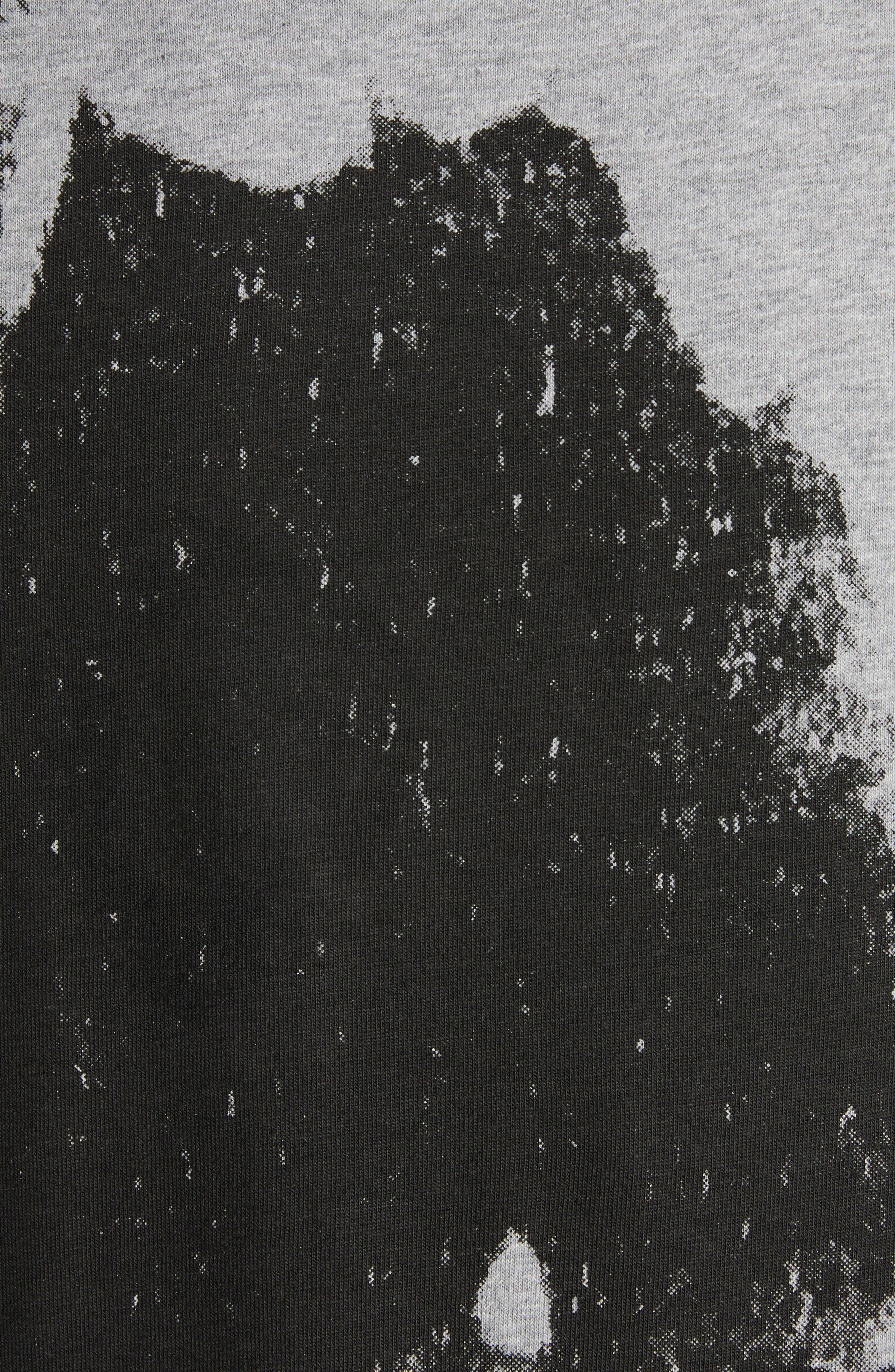 McQueen Skull Print Graphic T-Shirt in Grey/Grey at Nordstrom - 6