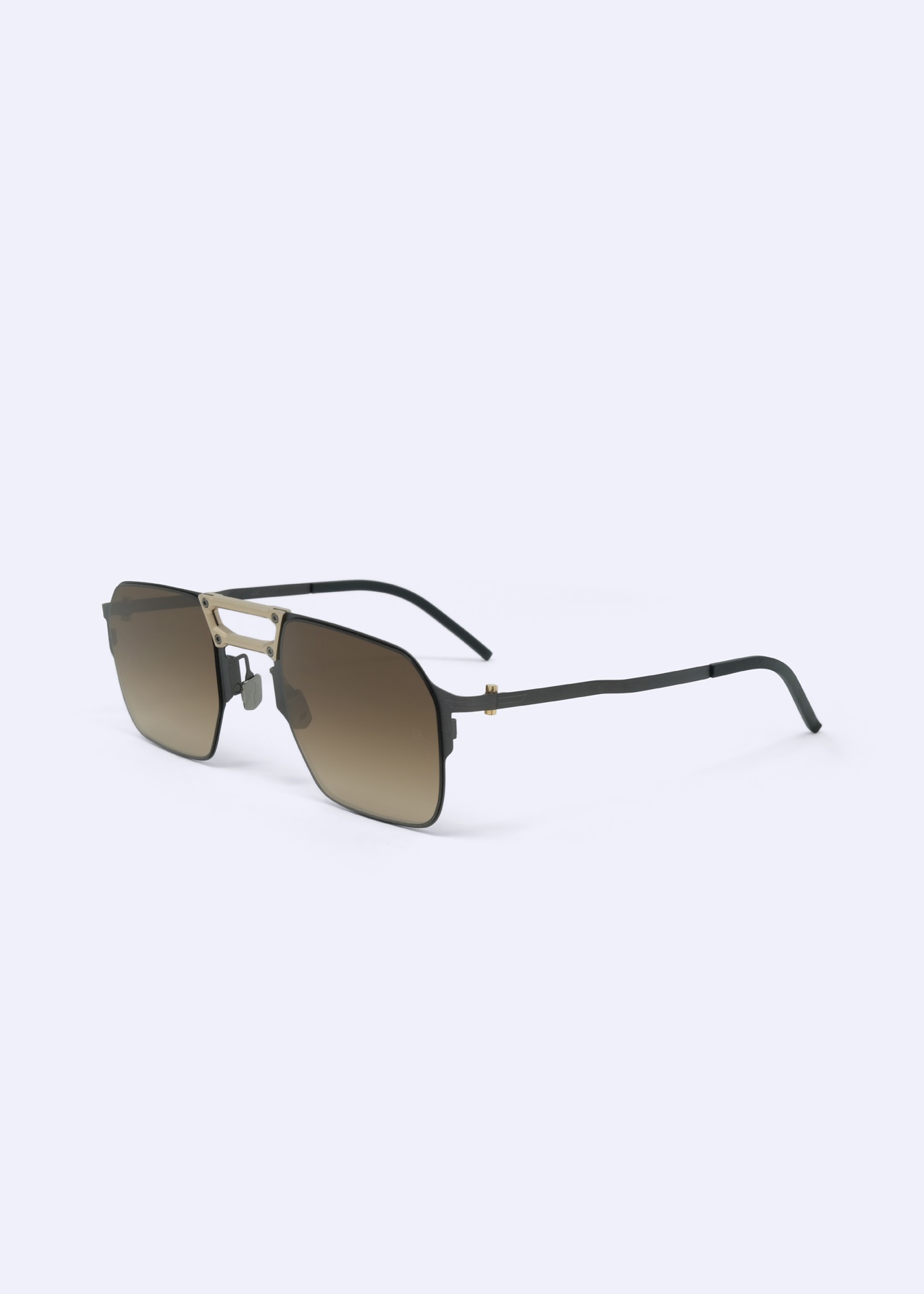 MOVITRA - Movitra – Joe Rose Gold with Gradient Brown Lenses - 2