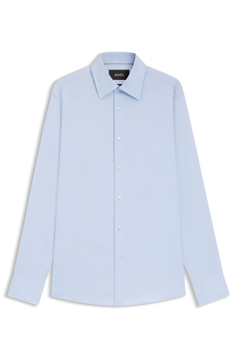 SLIM-FIT SHIRT IN AN ITALIAN COTTON - 1